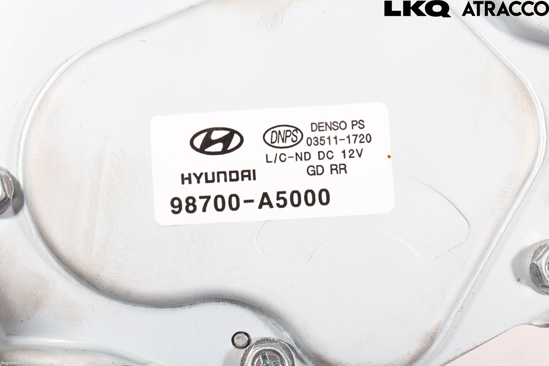 Hyundai i30 GD 13-17 Torkarmotor Baklucka