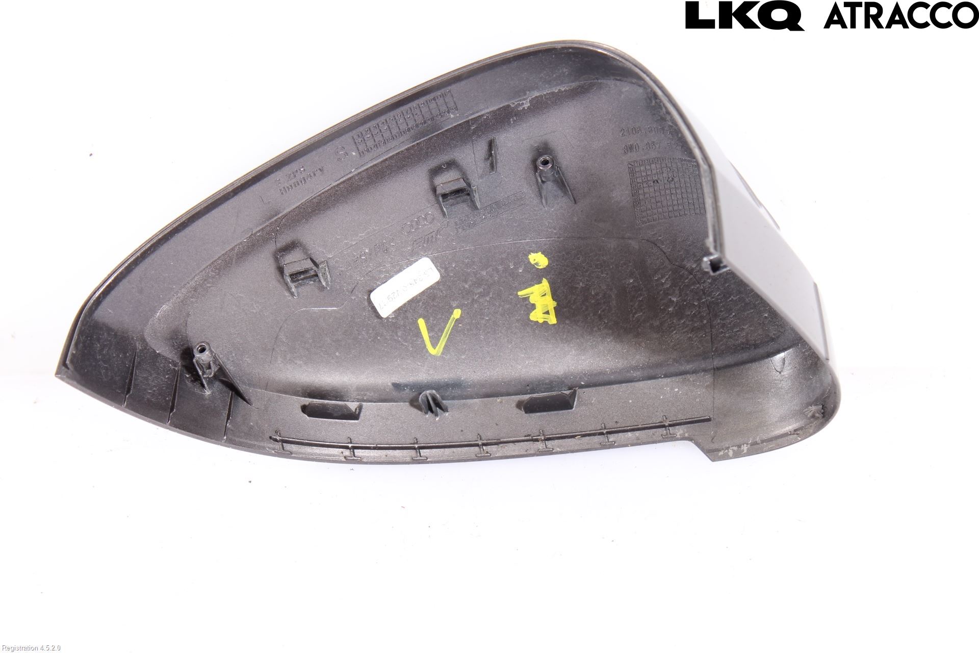 Audi A4/S4 B9 16-19 Spegel Yttre Kåpa-Ram-Hus Vä