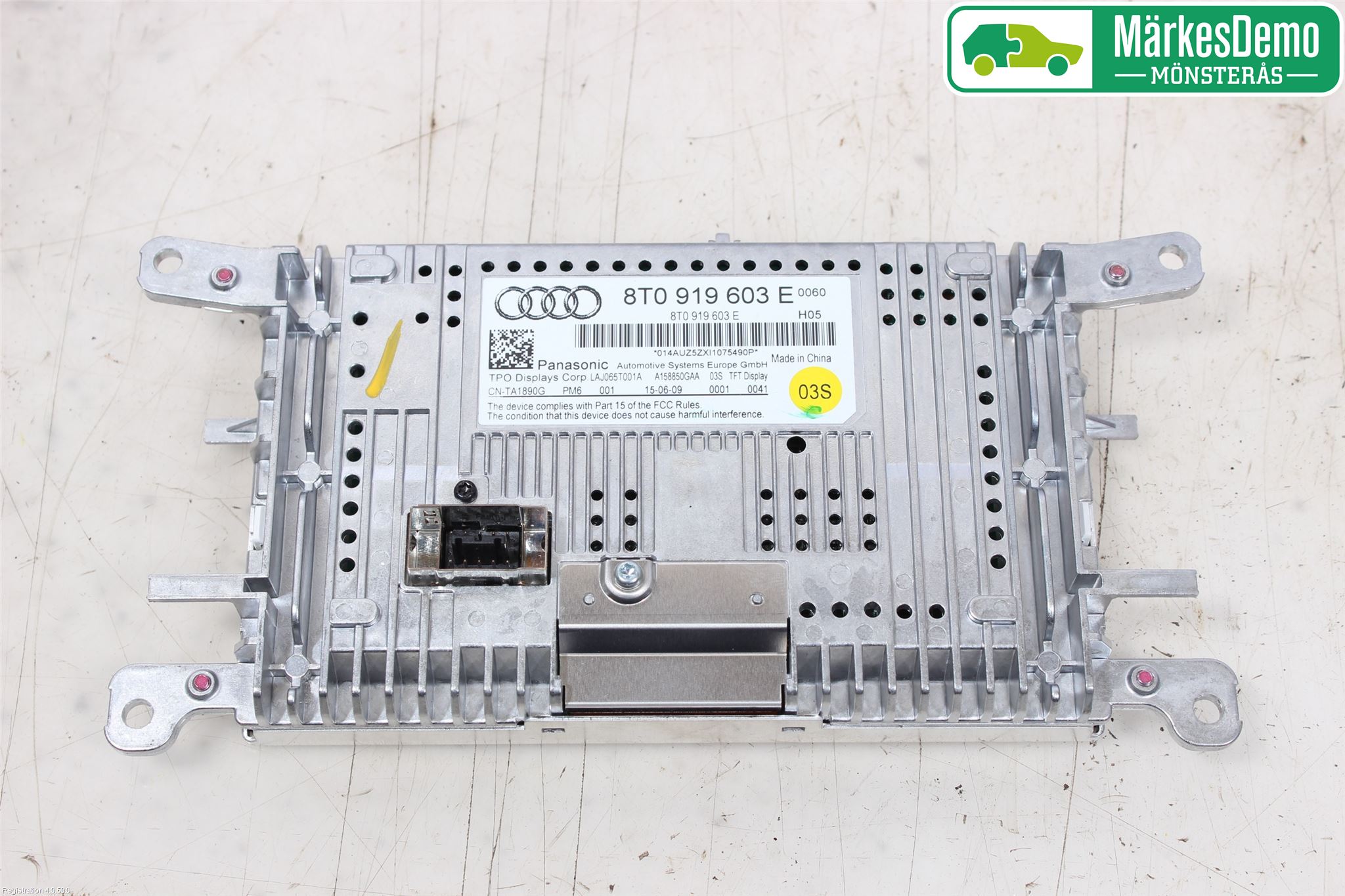 Audi A4/S4 08-11 Multifunktionsdisplay