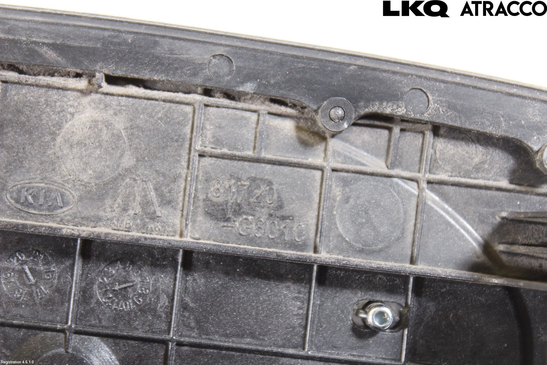 Kia PICANTO 17- Bakluckehandtag