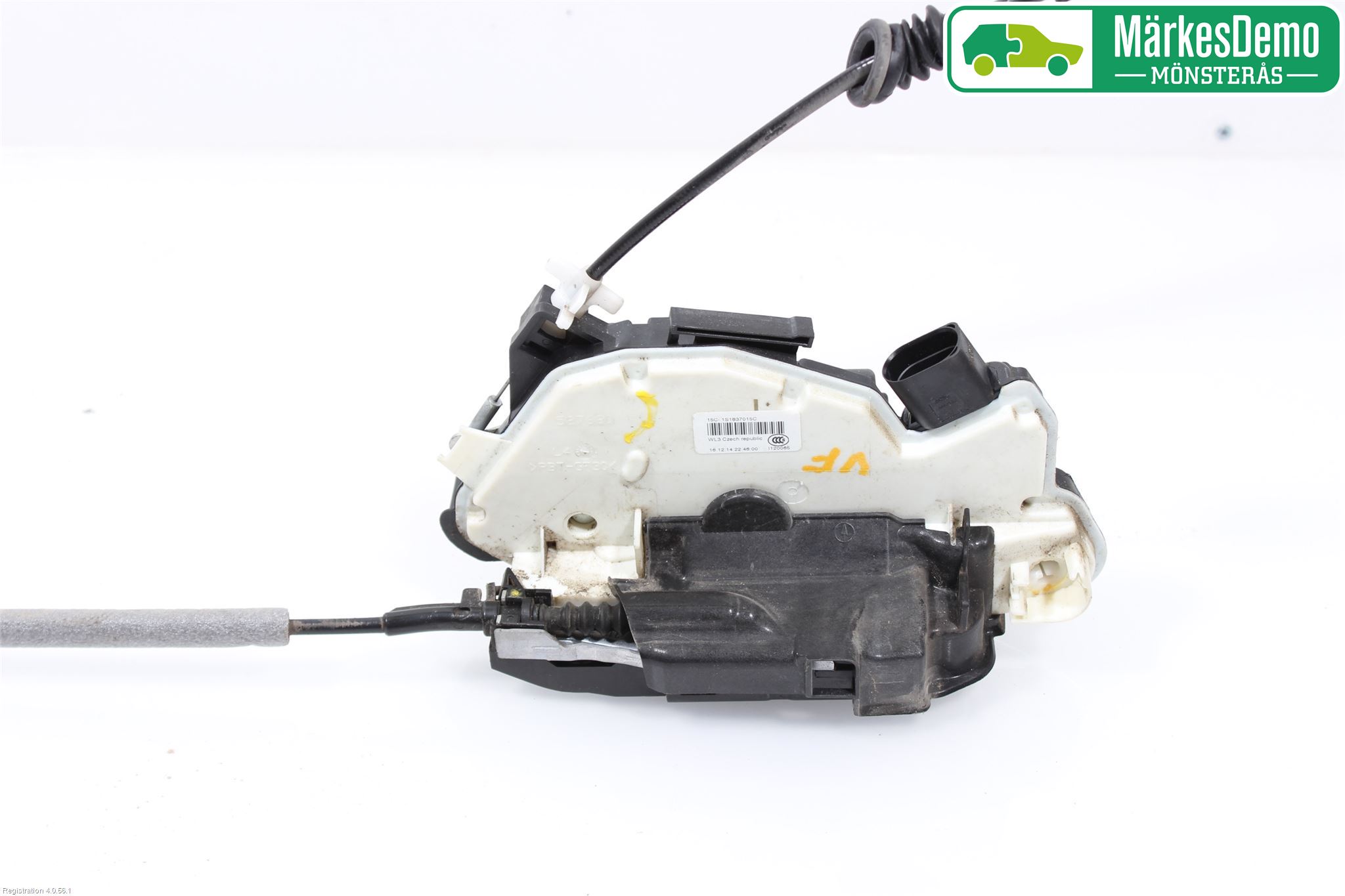 Skoda SUPERB 09-15 Låskista-Dörrlås