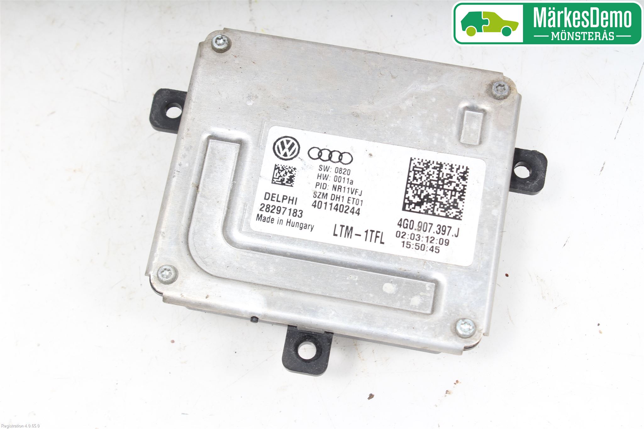 Audi A7/S7 4G 11-17 Styrenhet Strålkastare