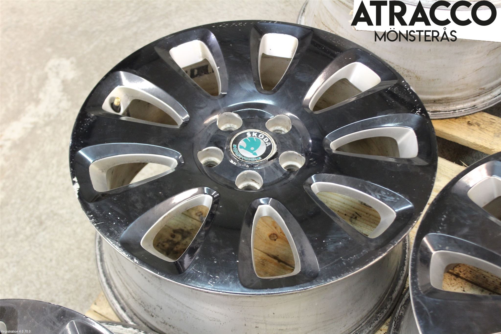 Skoda SUPERB 09-15 Fälgsats Aluminium