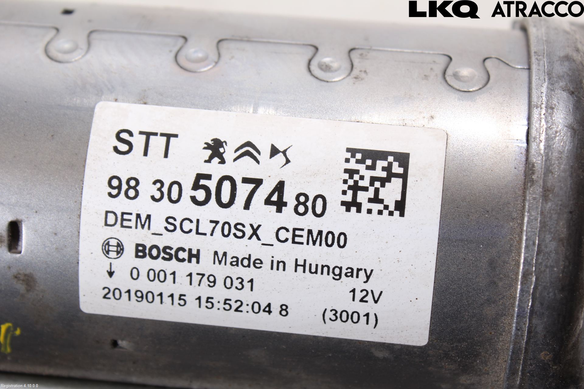 Peugeot 5008 17-24 Startmotor