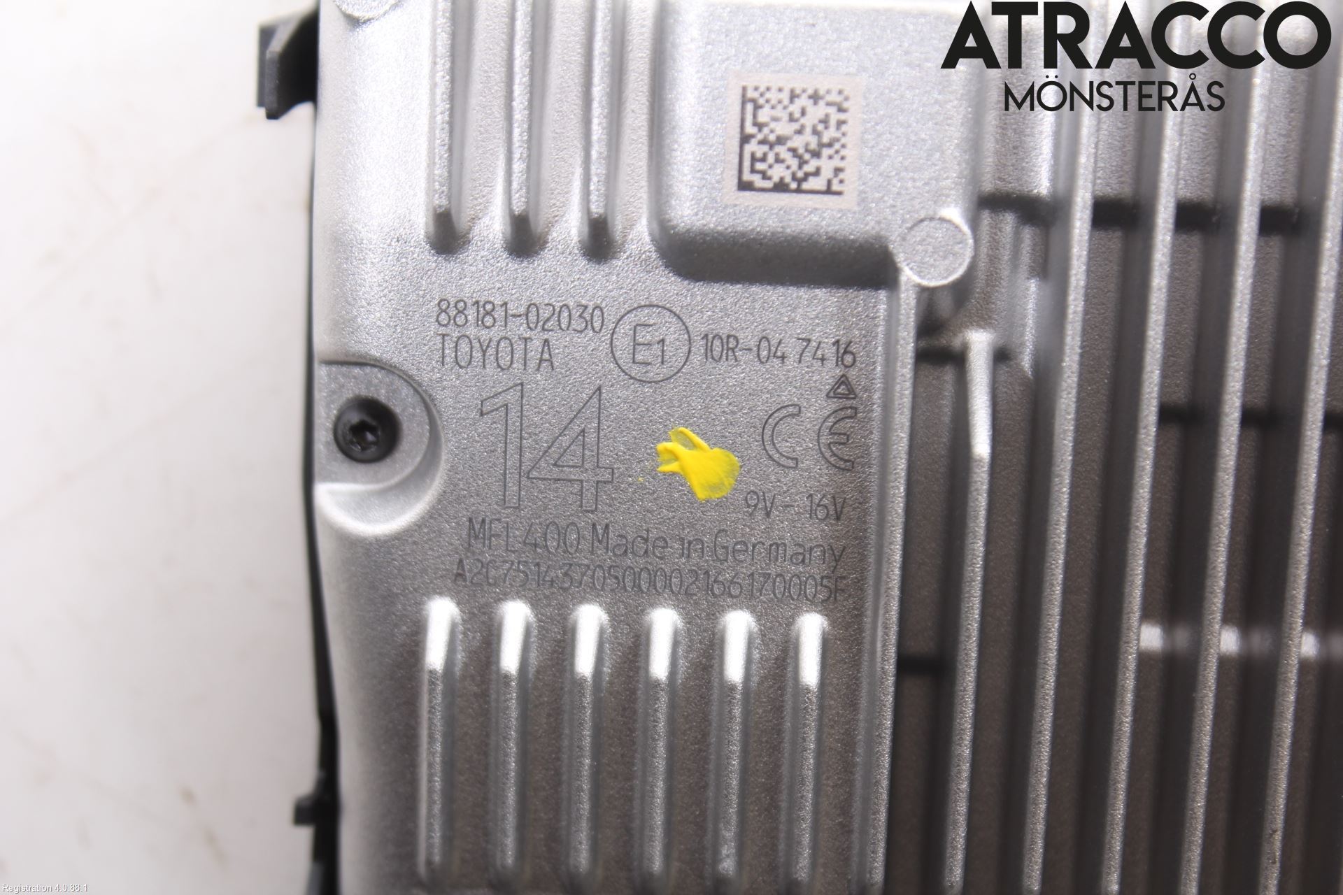 Toyota AURIS 13-19 Sensor Aktivt Kollisionsskydd