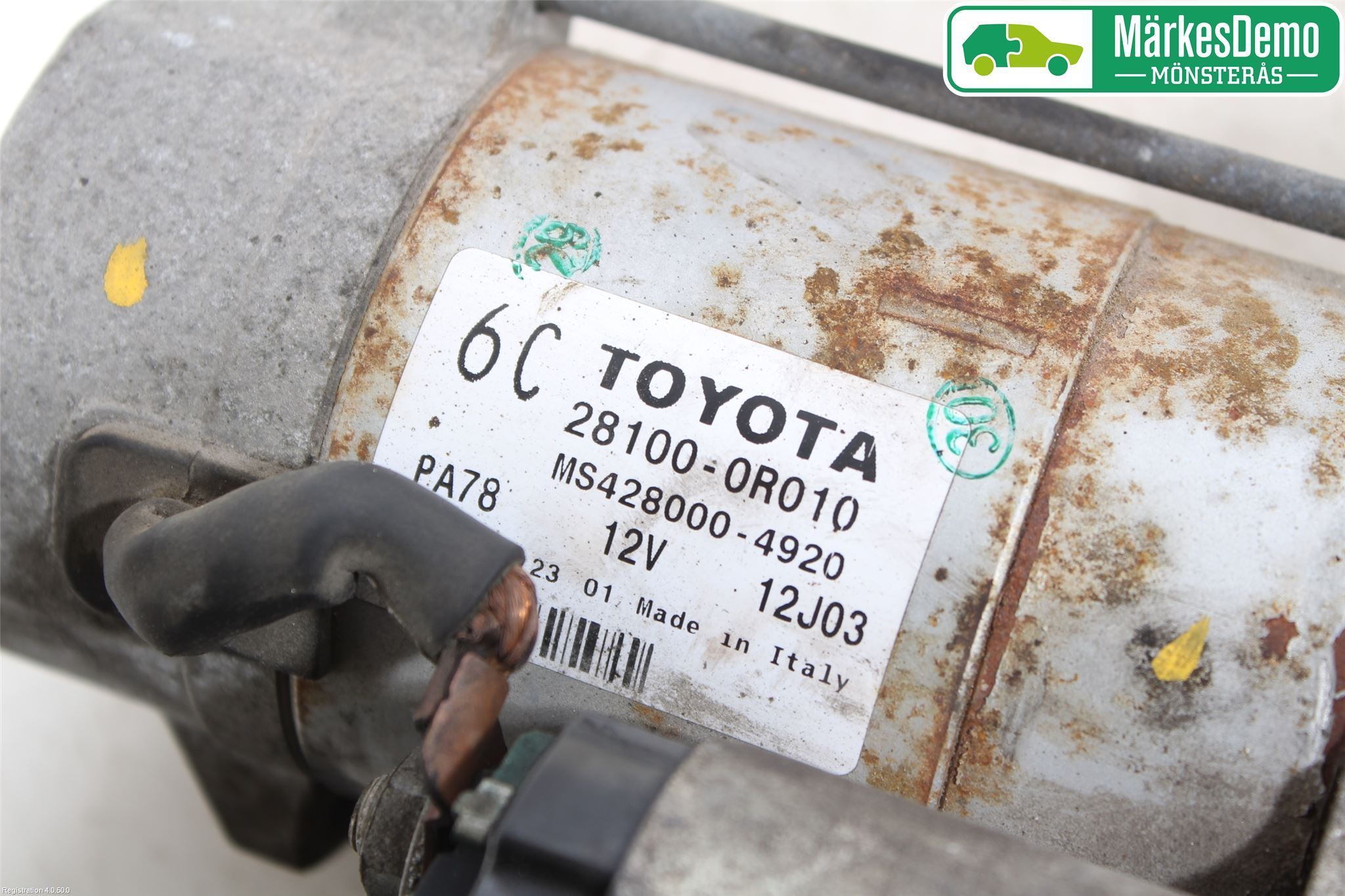 Toyota AVENSIS 07-08 Startmotor