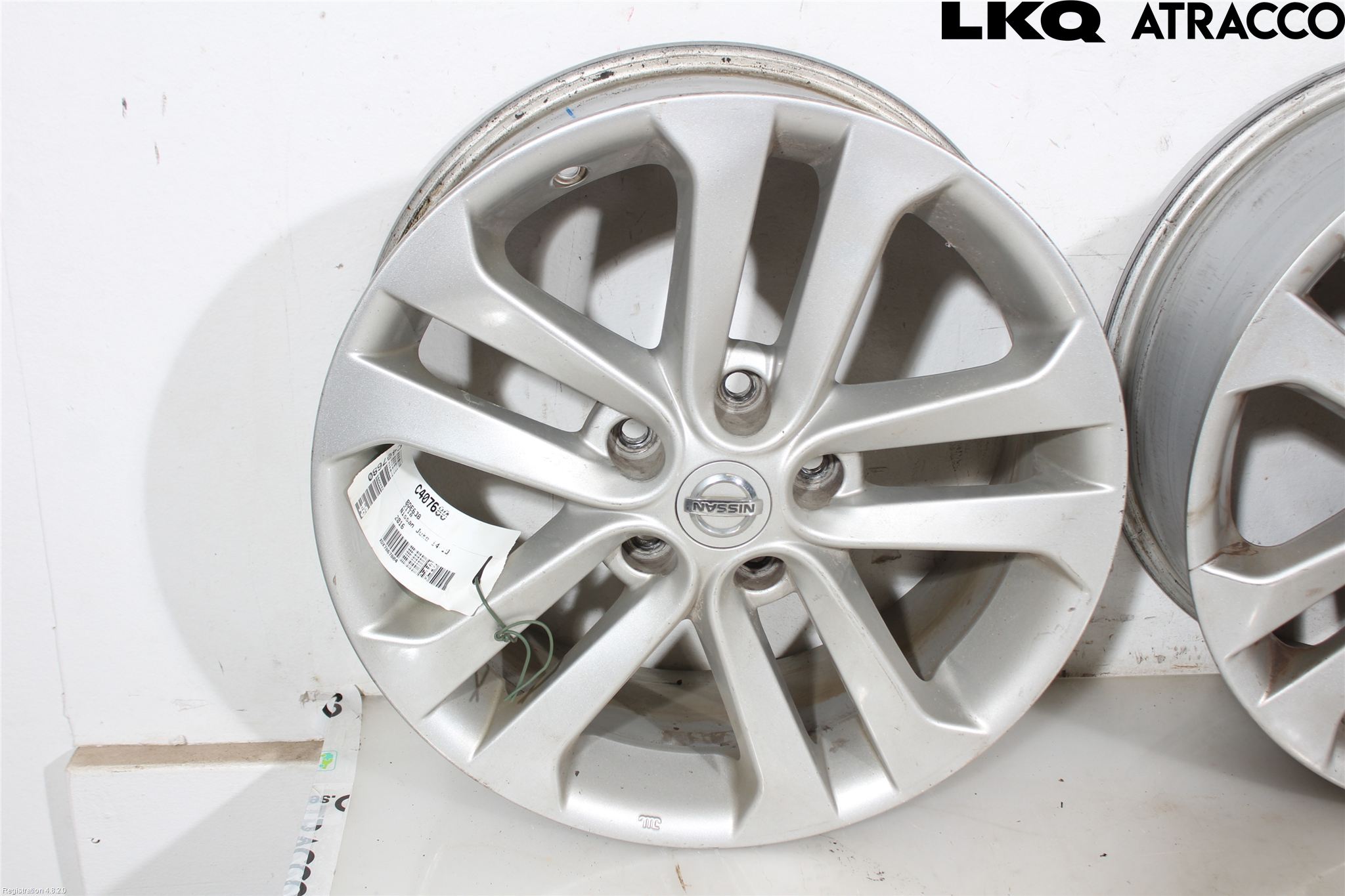 Nissan JUKE 14-19 Fälgsats Aluminium