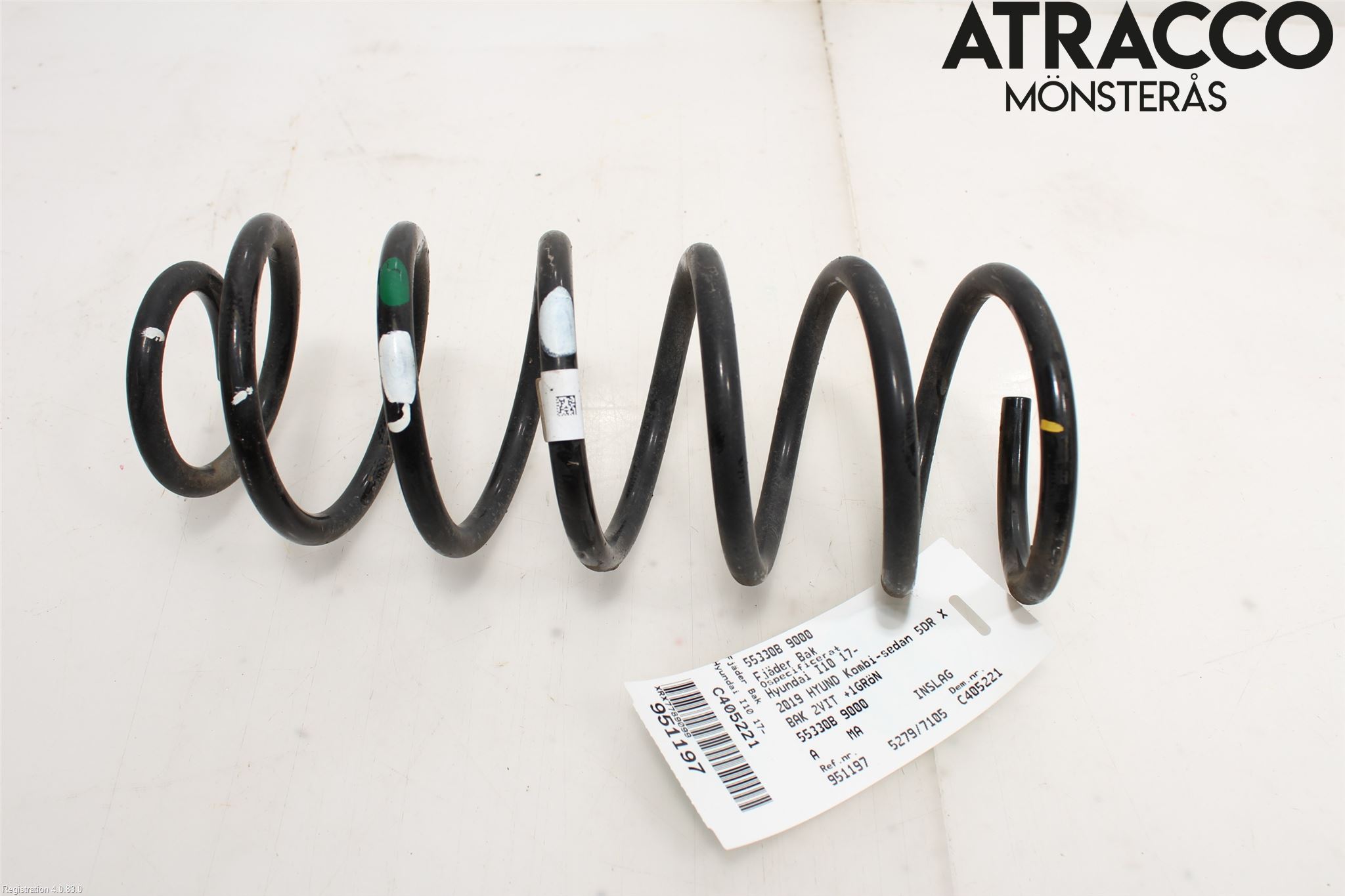 Hyundai i10 BA 17-20 Fjäder Bak