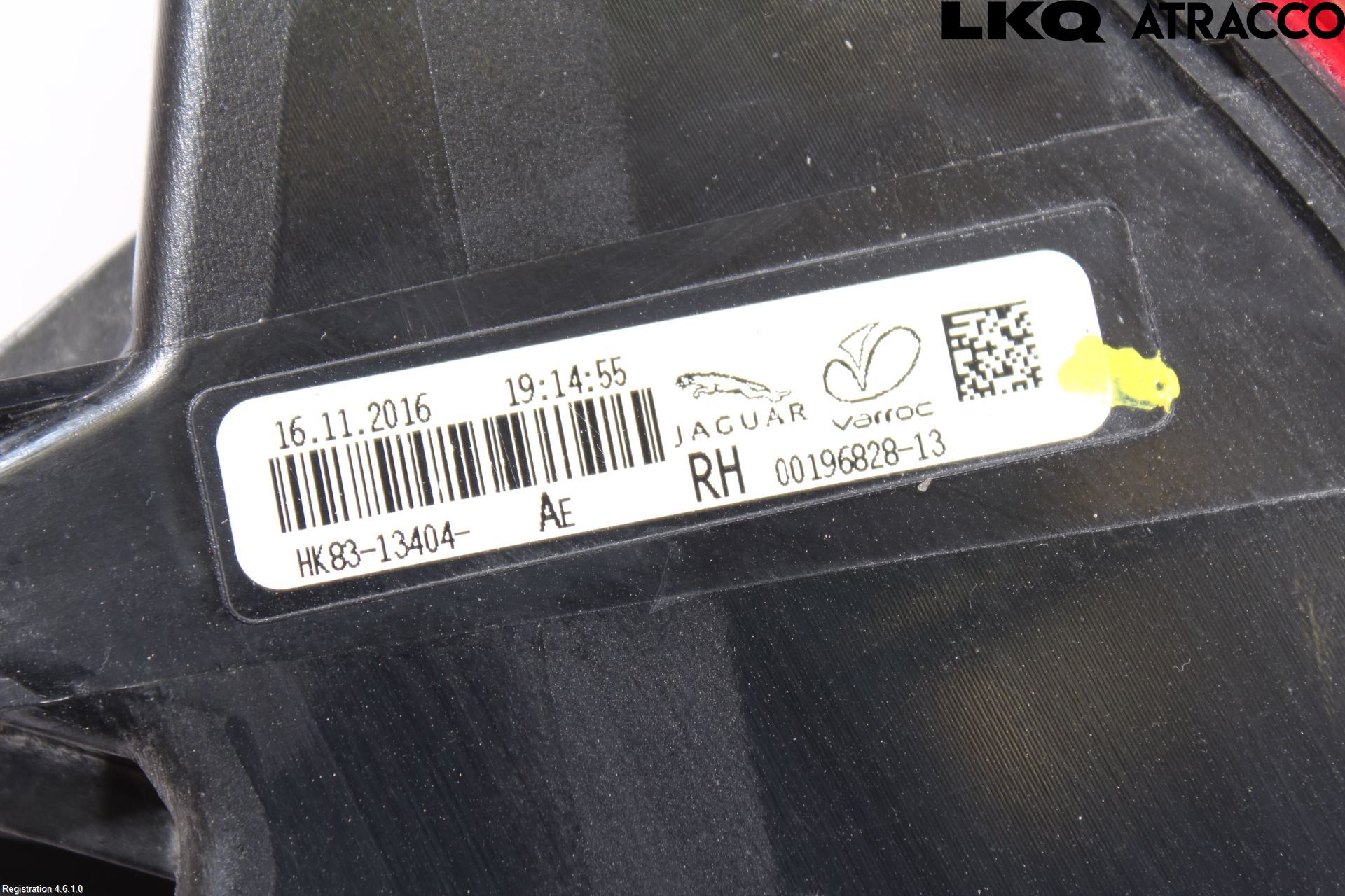 Jaguar F-PACE Bakljus Höger