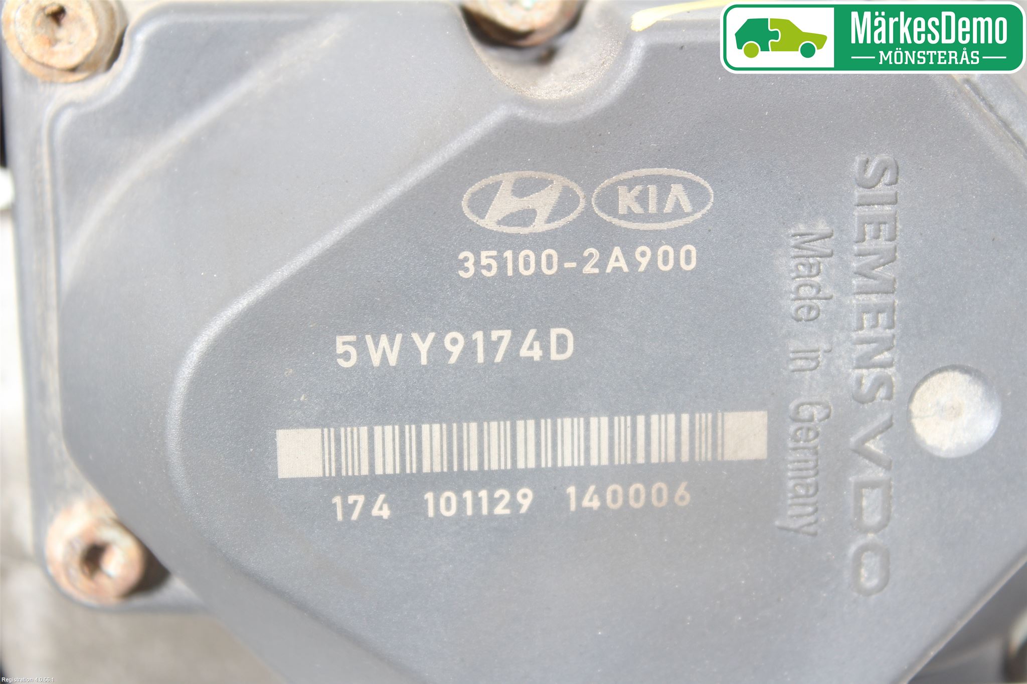 Kia CEED 06-12 Injspjällhus