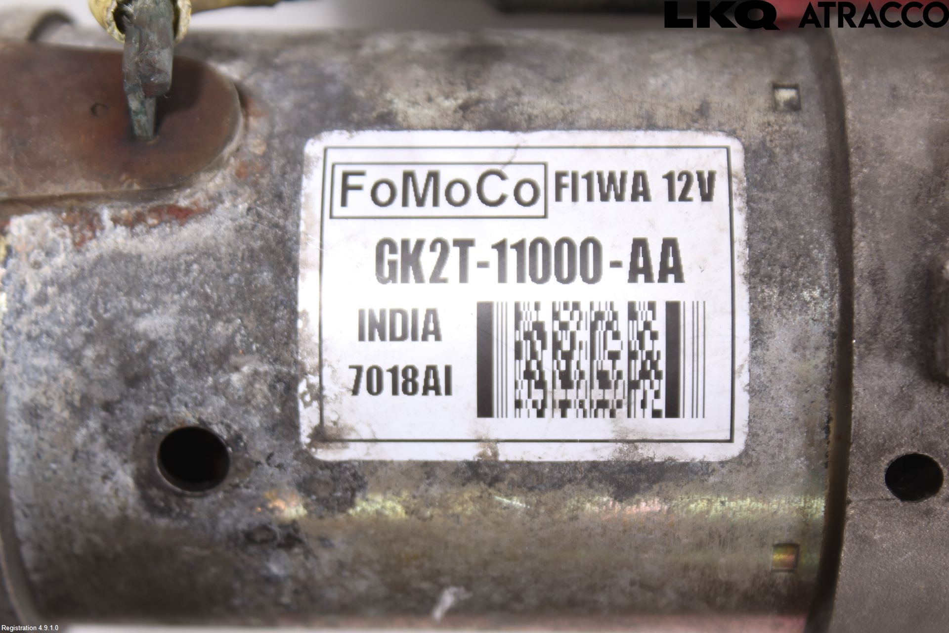 Ford TRANSIT SKÅP/BUSS 14-22 Startmotor Diesel