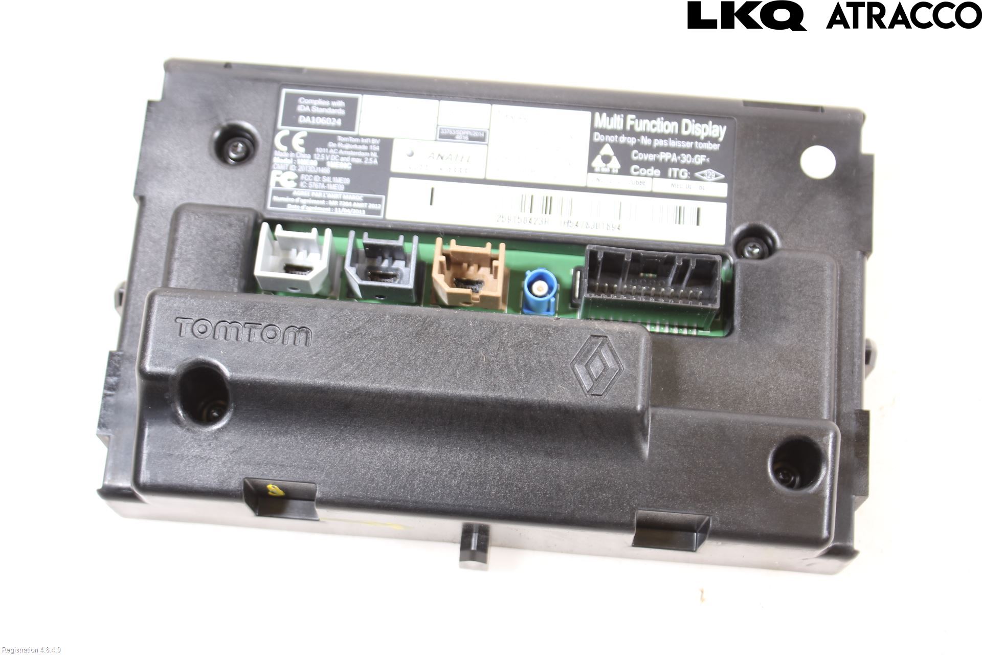 Renault ZOE/E-TECH 13- Multifunktionsdisplay