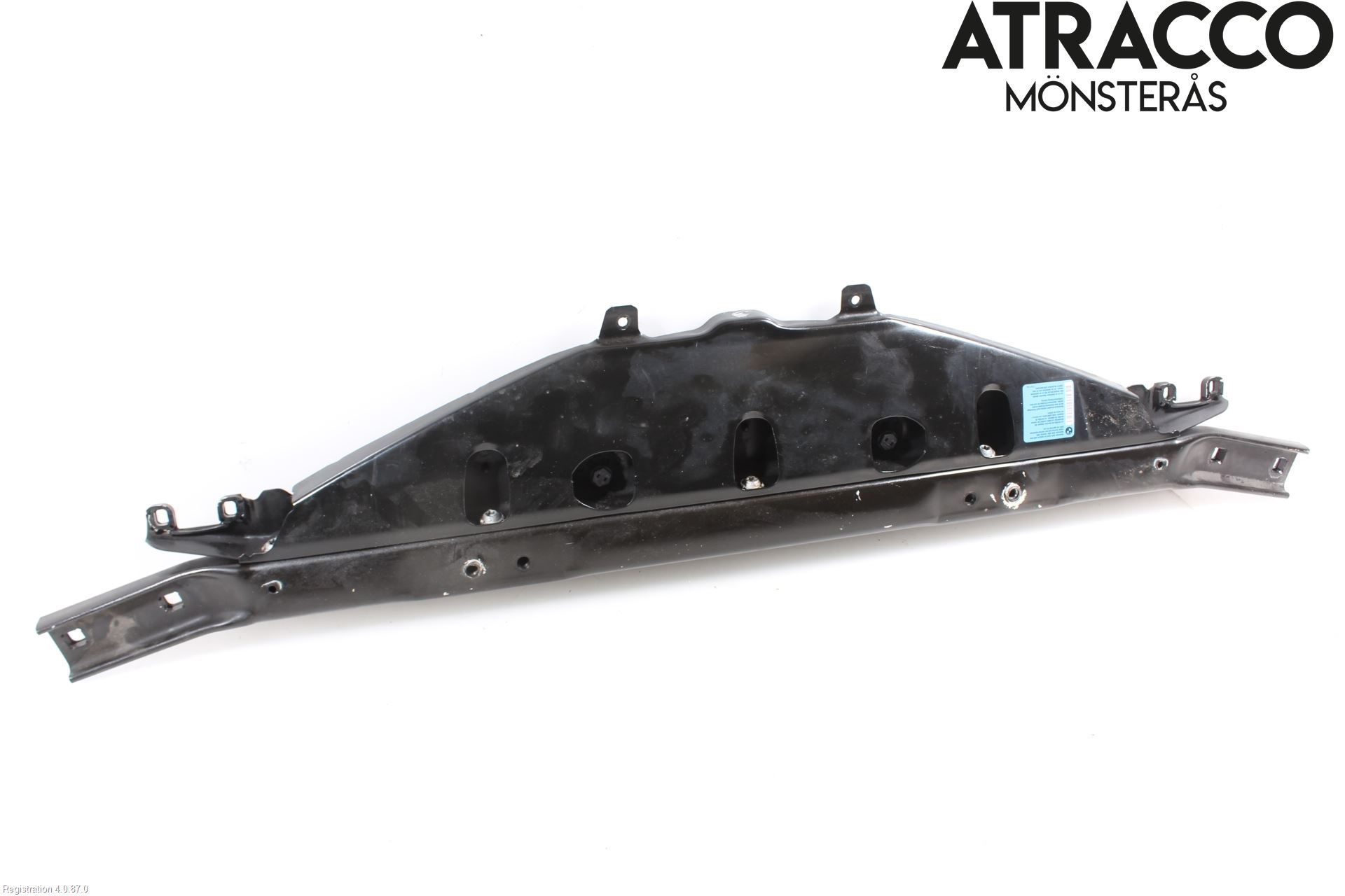 BMW 5 F10/F11/F18 09-17 Front Huvlåsplåt-Balk