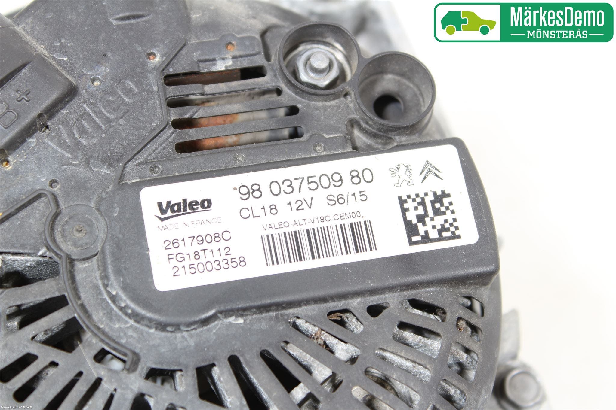 Peugeot PARTNER 08-15 Generator