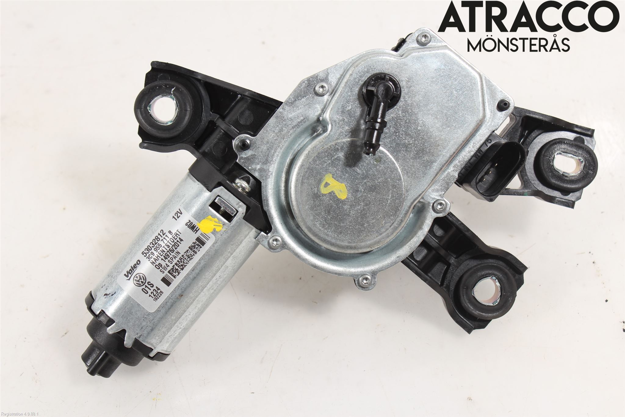 Volkswagen VW PASSAT 15-19 Torkarmotor Baklucka