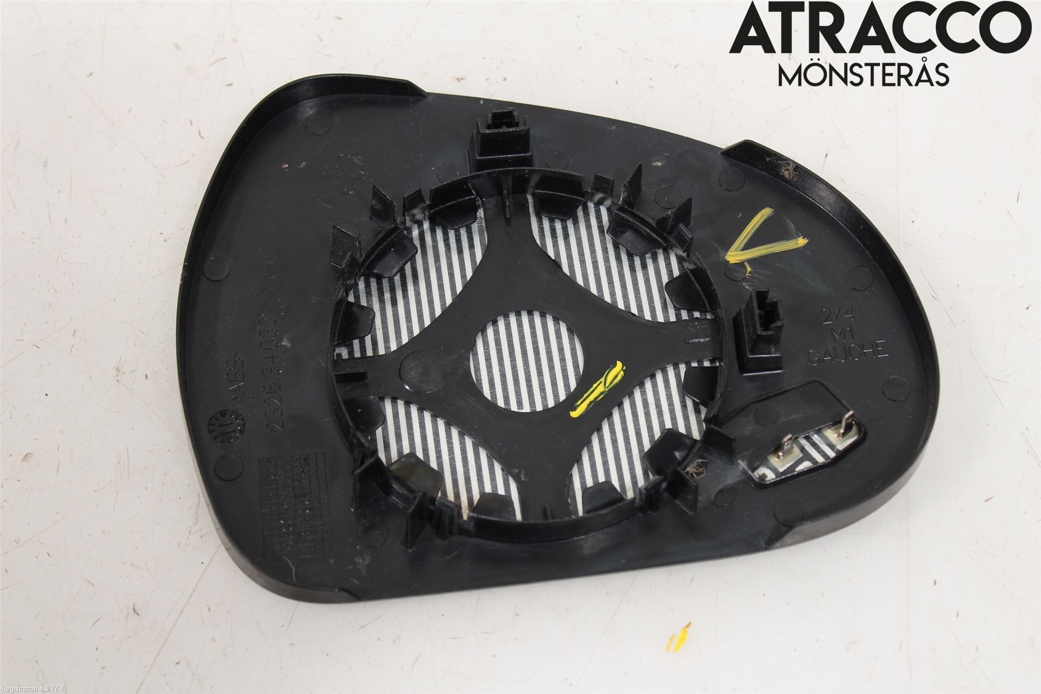 Peugeot 207 Spegelglas Vä