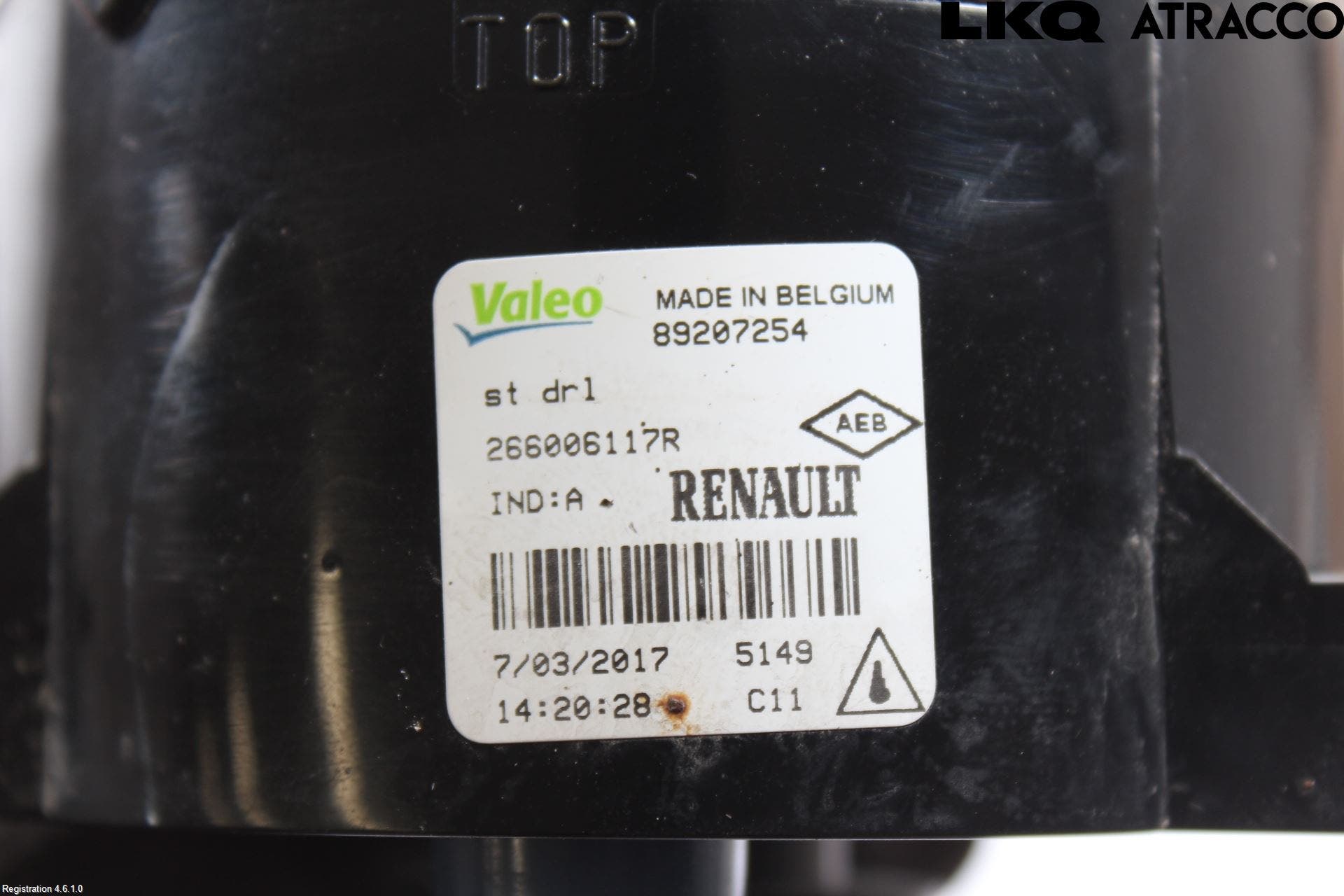 Mercedes-Benz MB CITAN (W415) 13-21 Dimljus-Varselljus Fram