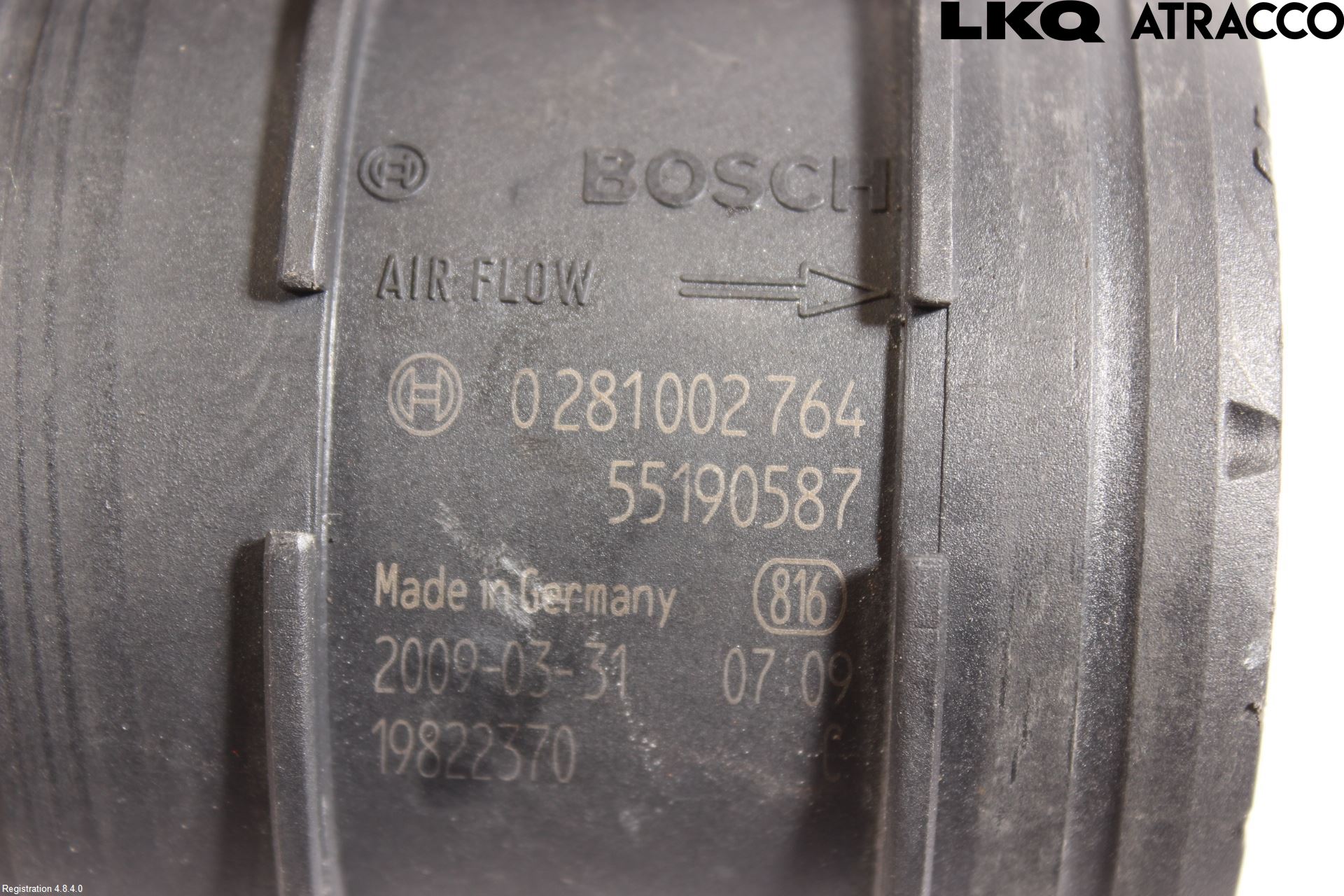 Saab 9-3 VER2/VER3 08-15 Injluftmassamätare