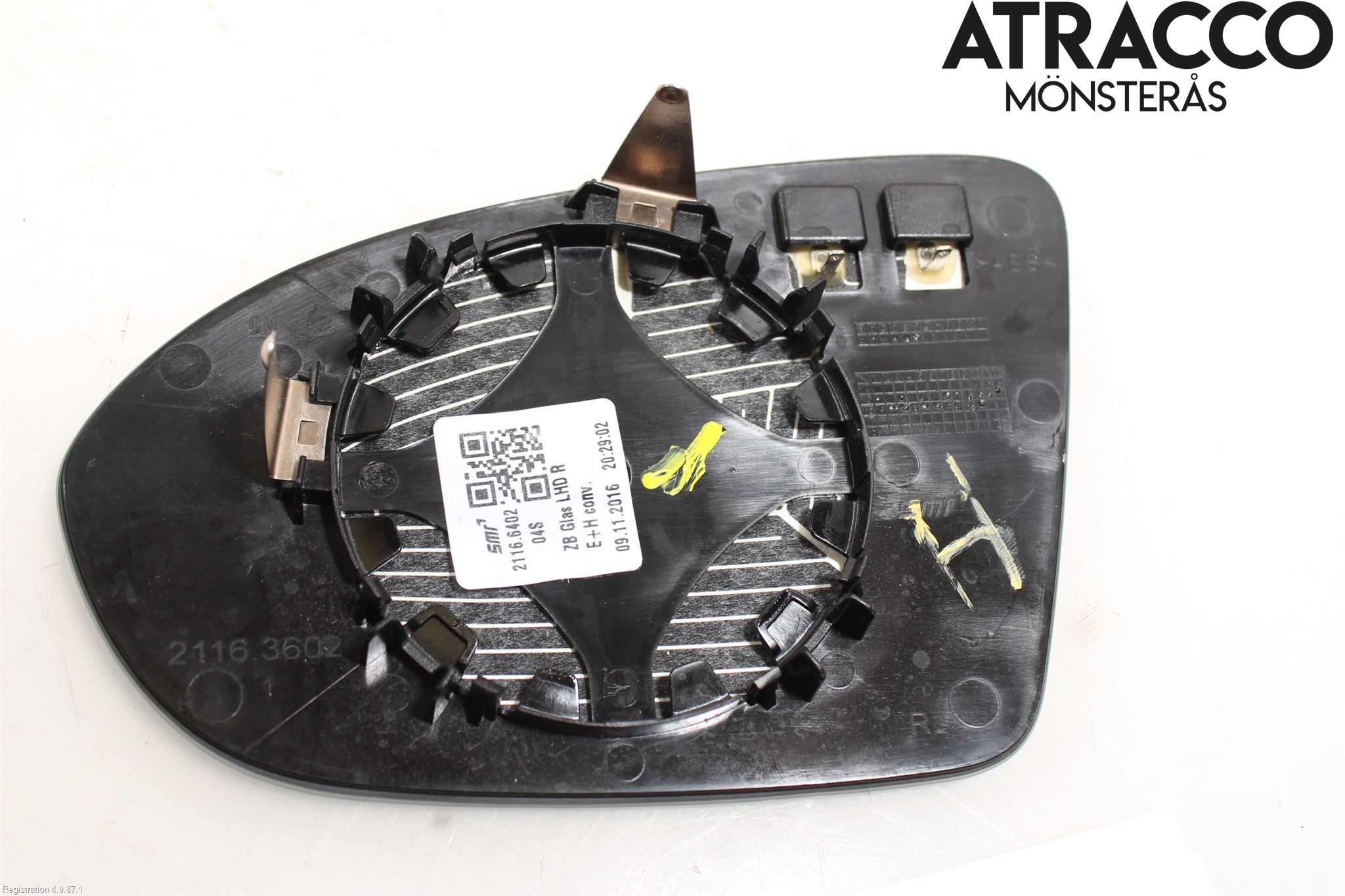Opel ASTRA K 16-22 Spegelglas Hö