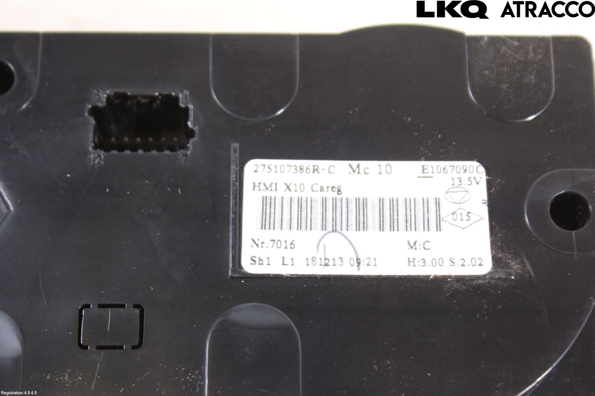 Renault ZOE/E-TECH 13- Ac Styrenhet Ac Manöveren