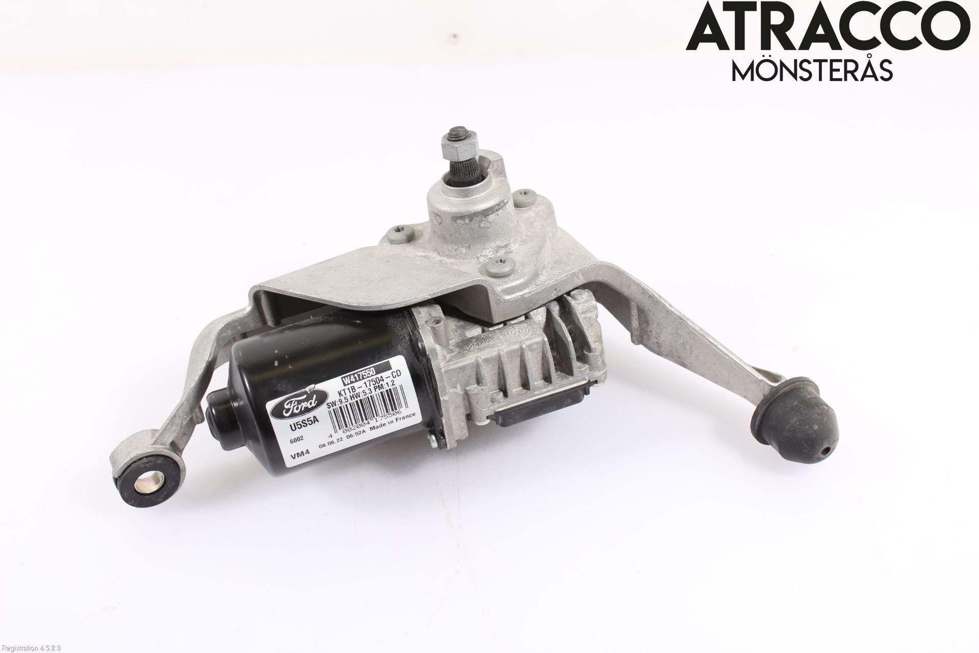 Ford TRANSIT/TOURNEO CONNECT 13-22 Torkarmotor Vindruta