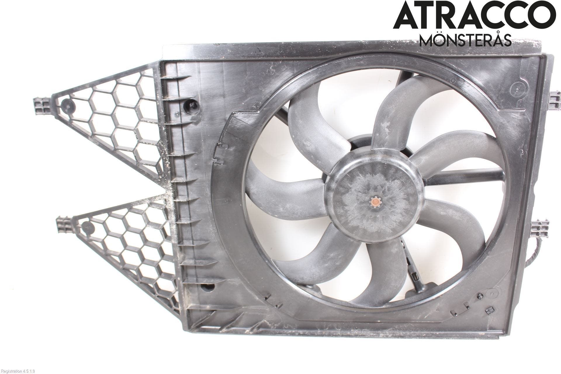 Volkswagen VW POLO 10-17 Kylfläkt El