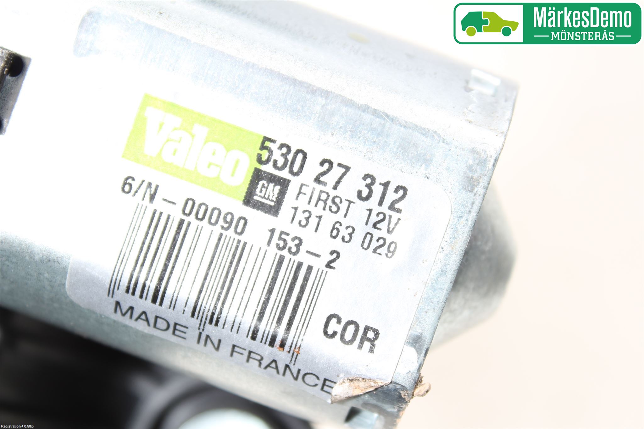 Opel CORSA D 07-14 Torkarmotor Baklucka