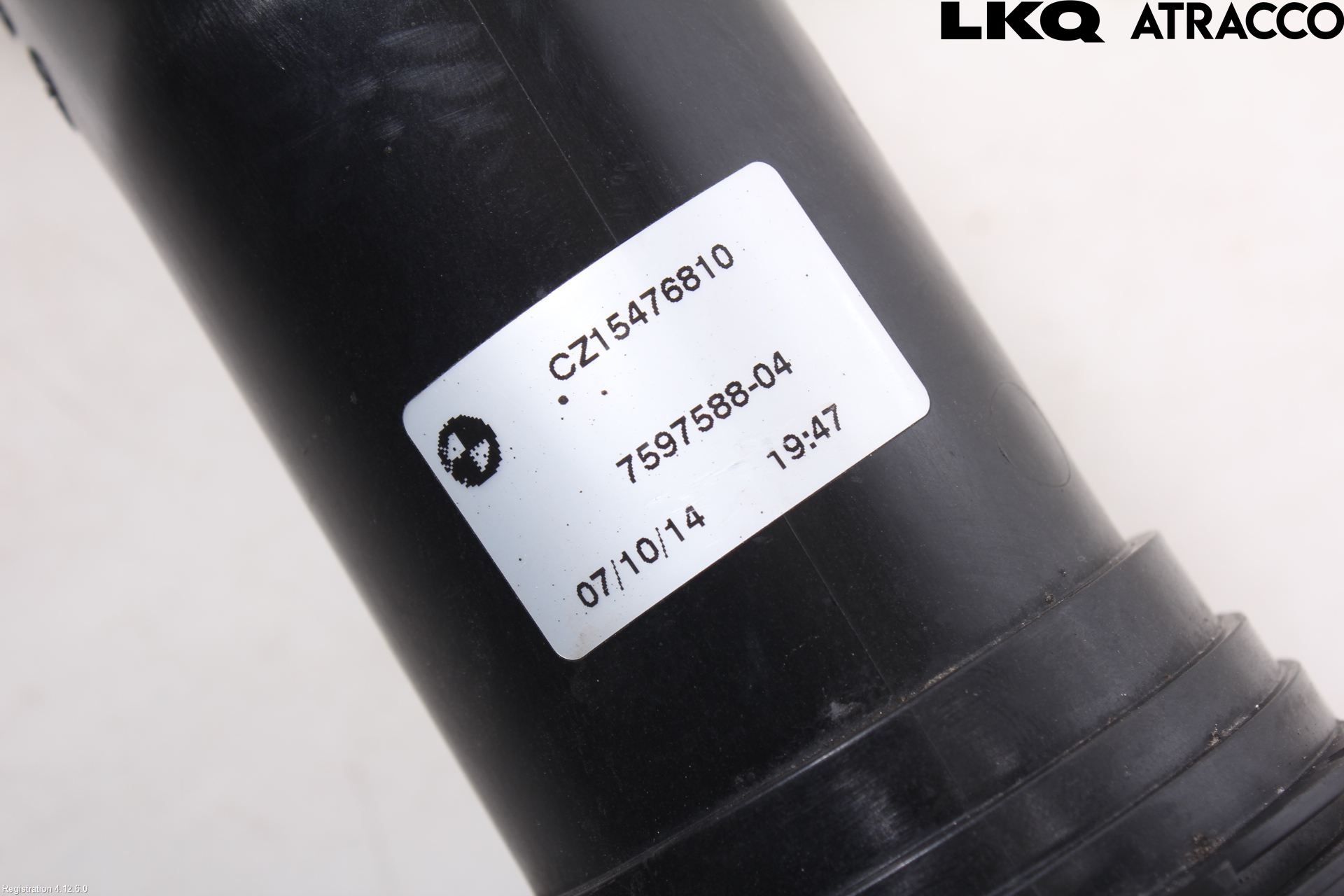 BMW 1 F20/F21 11-19 Laddluft-Intercoolerrör