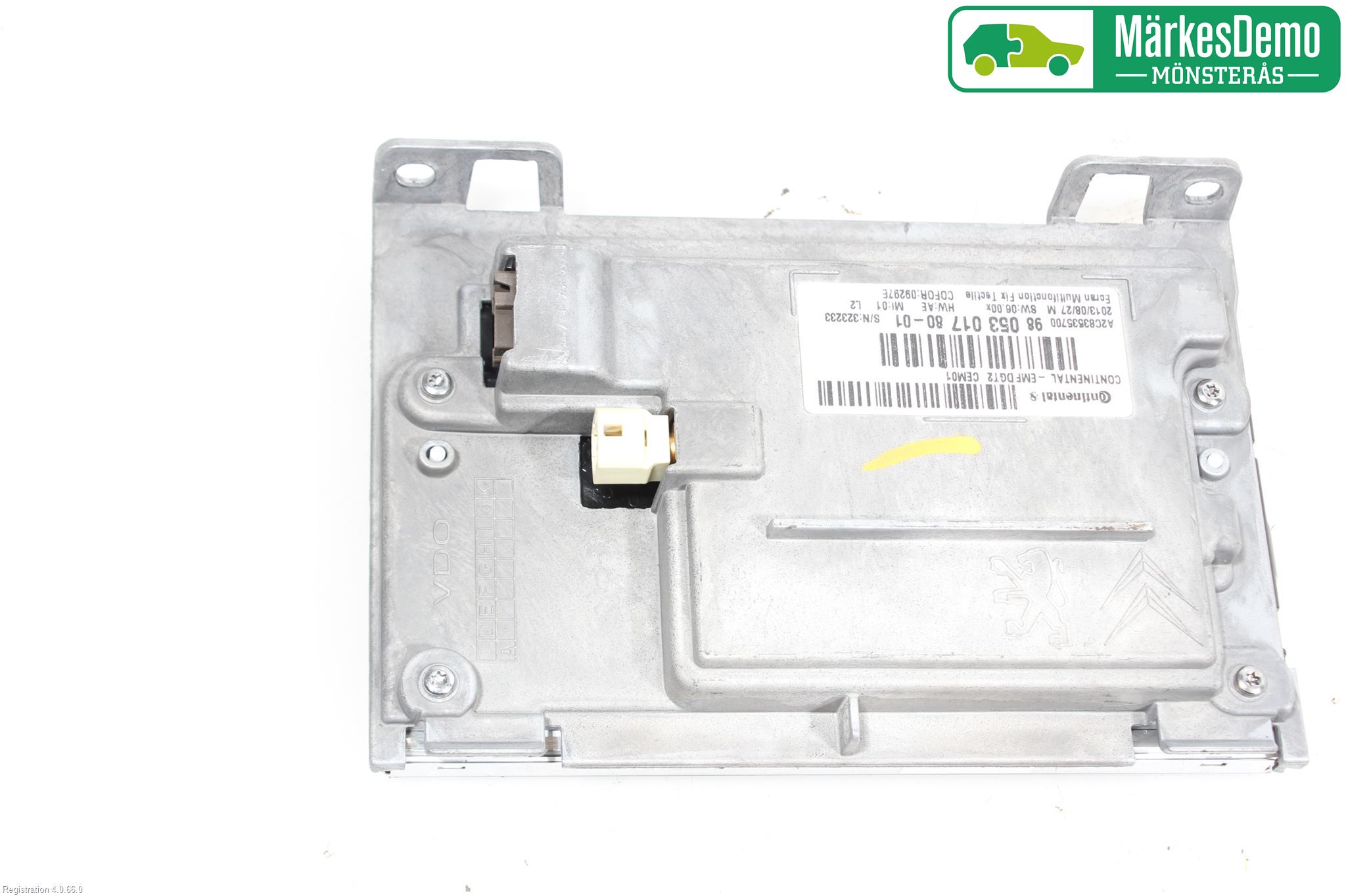 Peugeot 208 12-15 Färddator