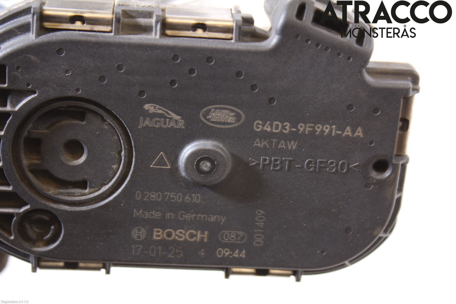 Jaguar XE (X760) 15-24 Injspjällhus