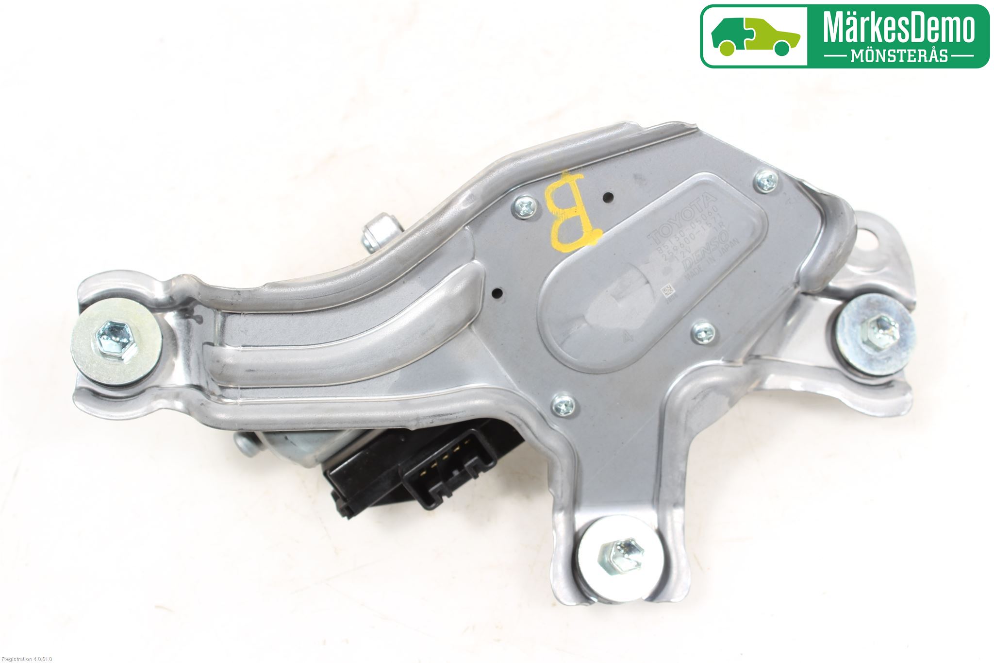 Toyota AVENSIS 09-15 Torkarmotor Baklucka