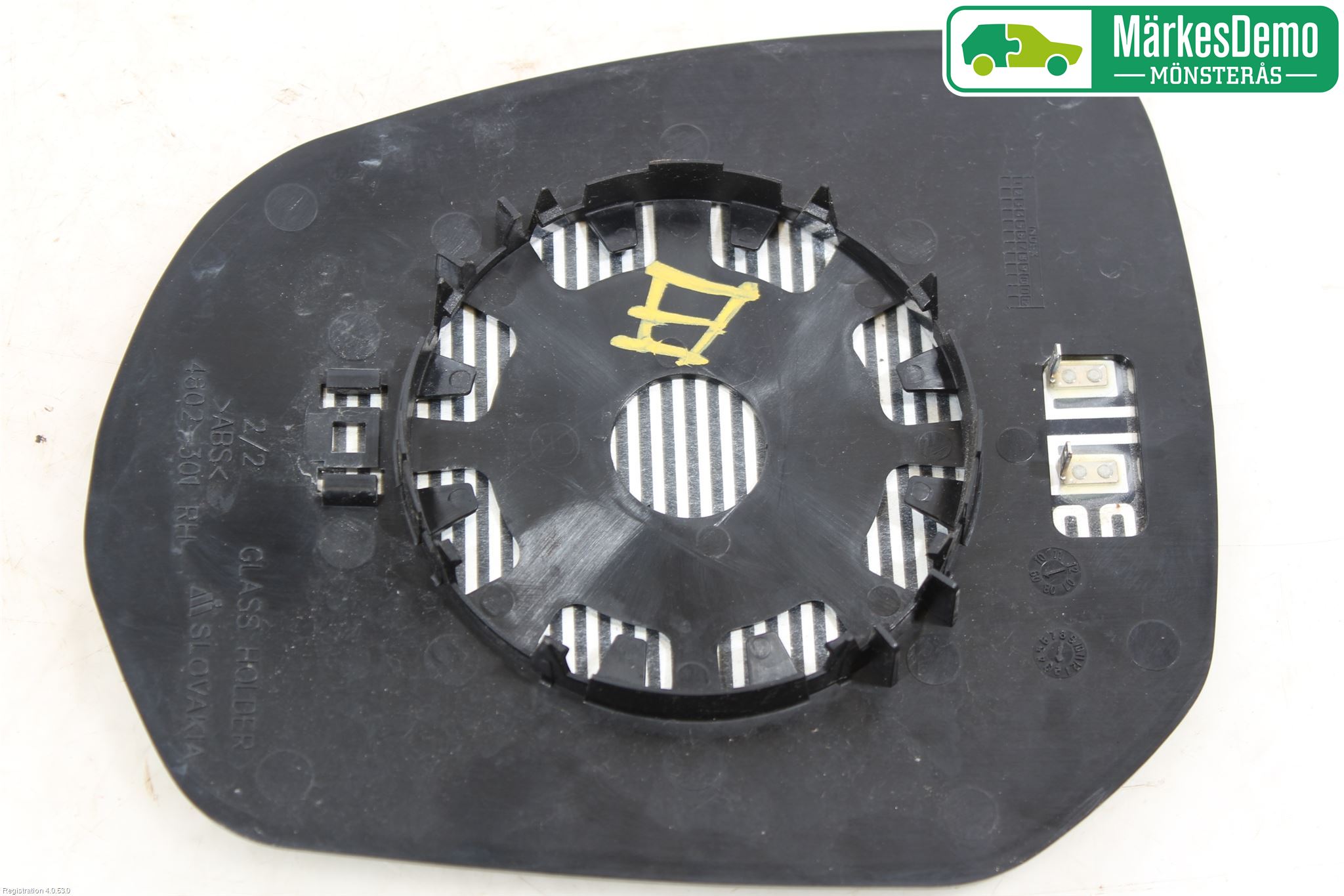 Citroen C3 PICASSO Spegelglas Hö