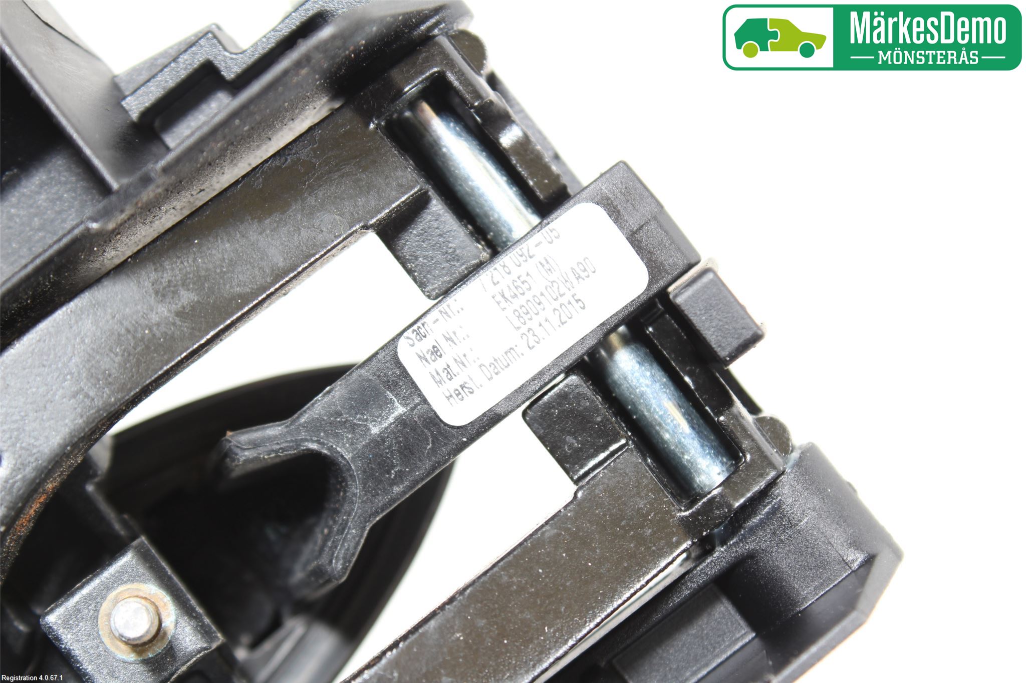 BMW 5 F10/F11/F18 09-17 Dörrhandtag Yttre Hö