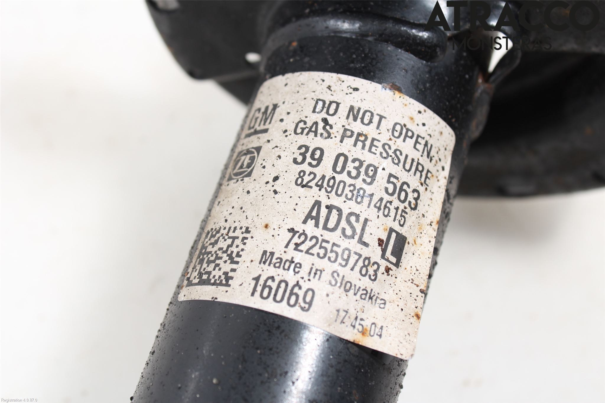 Opel ASTRA K 16-22 Stötdämpare Fram