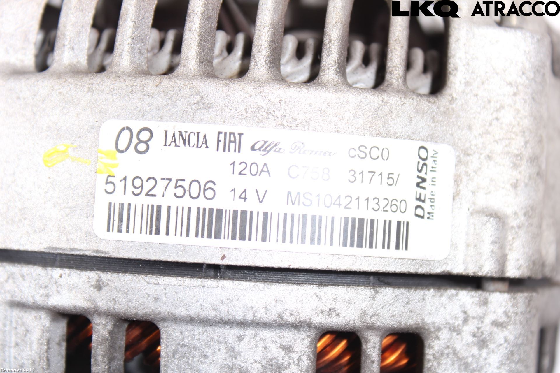 Fiat 500L 13-19 Generator