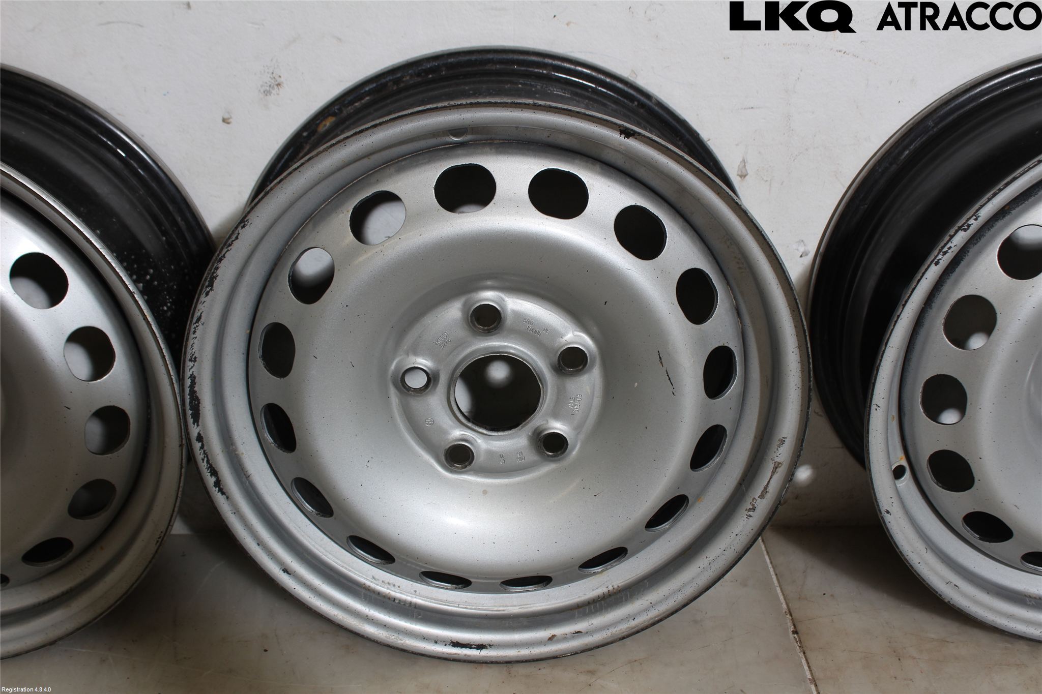 Volkswagen VW CADDY 11-15 Fälgsats Plåt