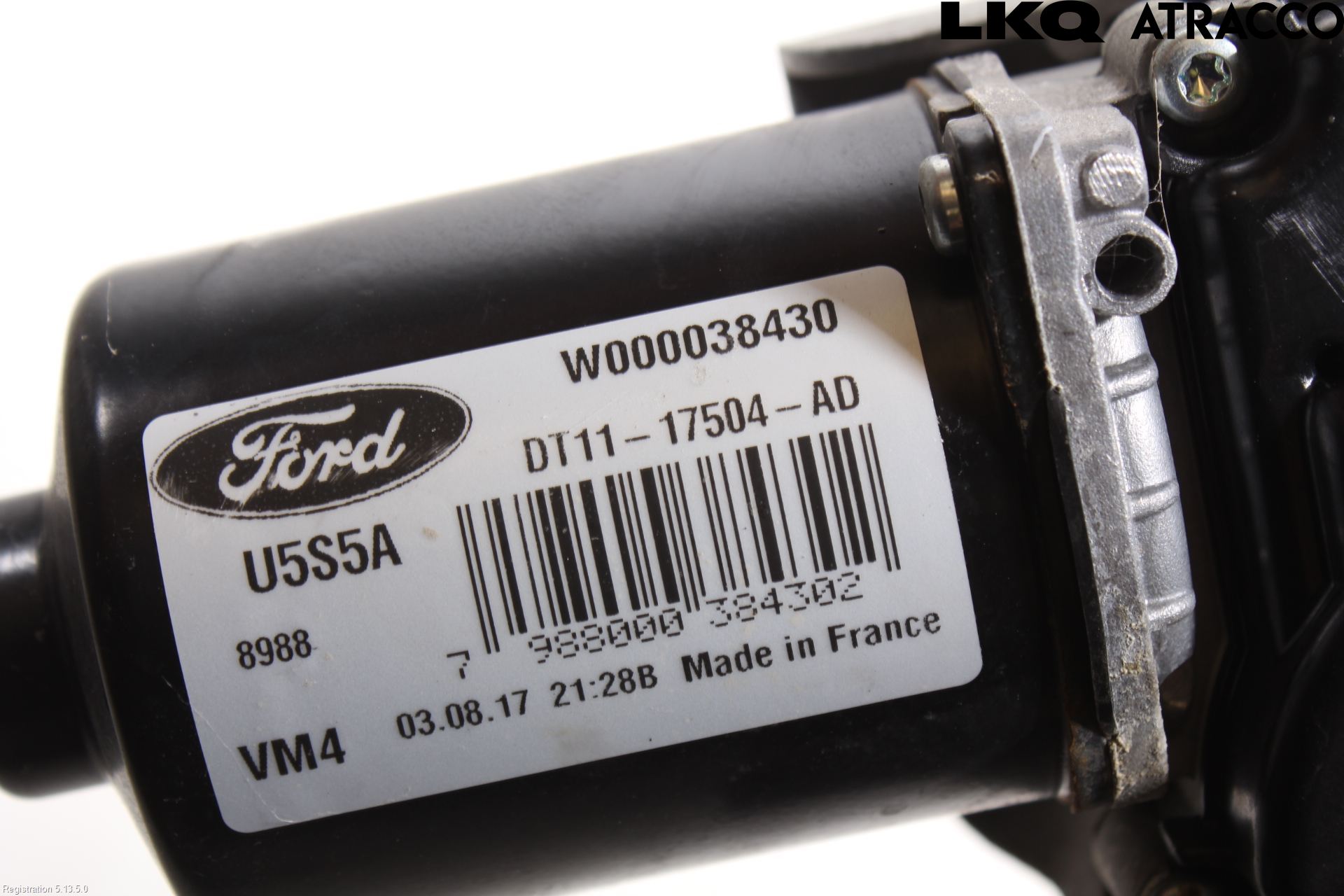 Ford TRANSIT/TOURNEO CONNECT 13-22 Torkarmotor Vindruta
