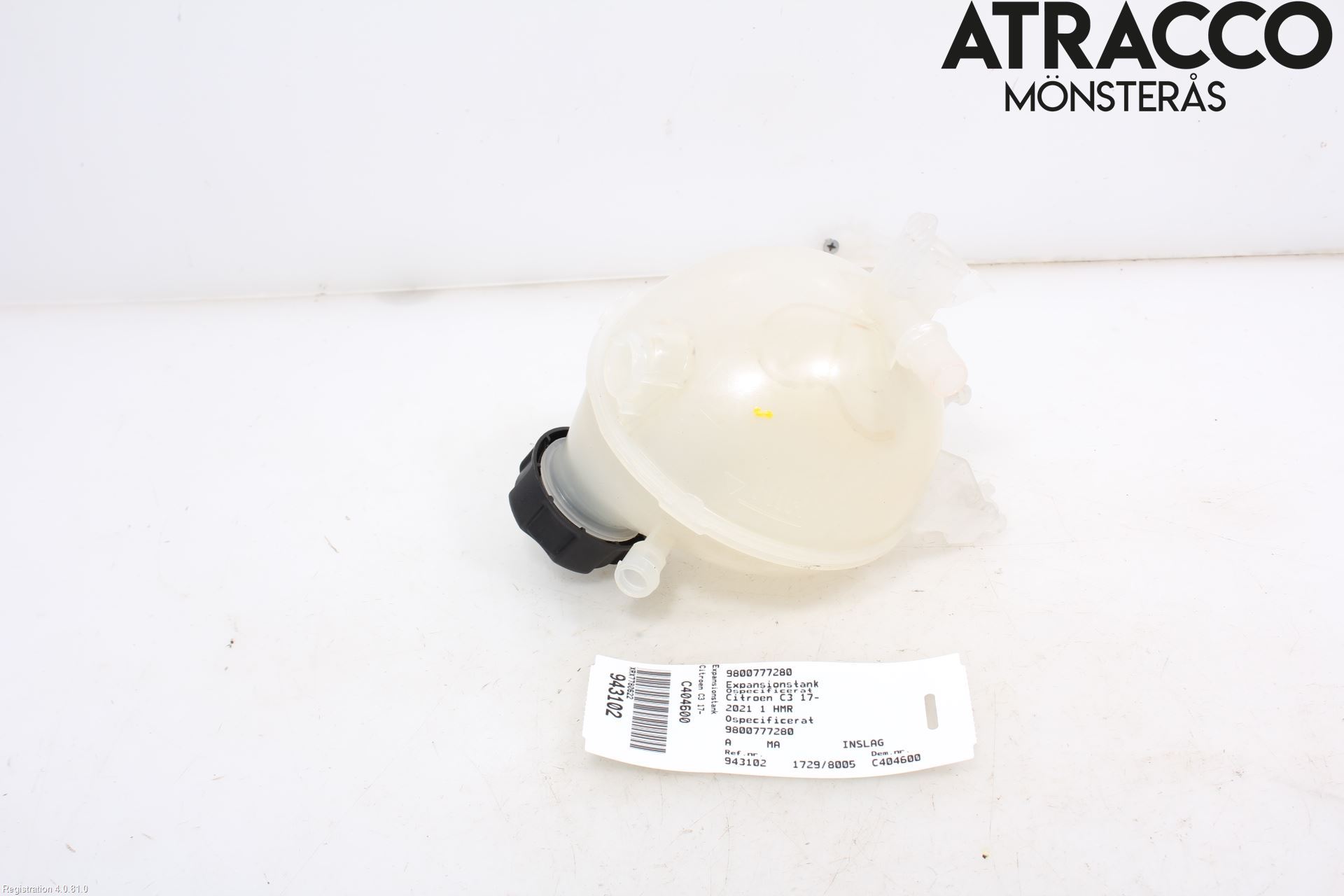 Citroen COTROEN C3 17-24 Expansionstank