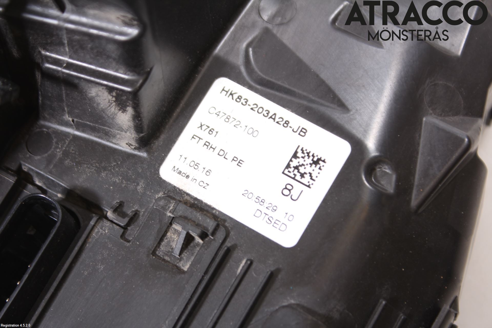 Jaguar F-PACE Låskista-Dörrlås