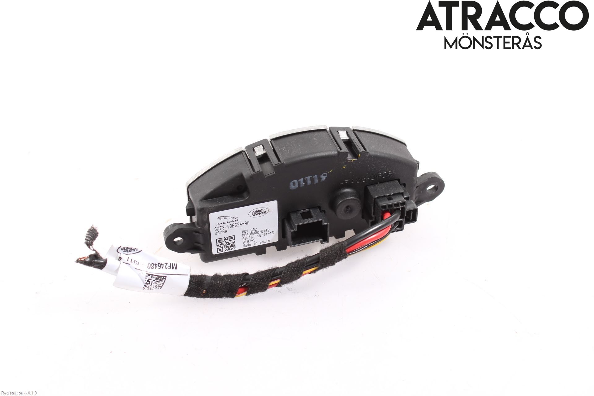 Jaguar F-PACE Värmefläktsmotstånd