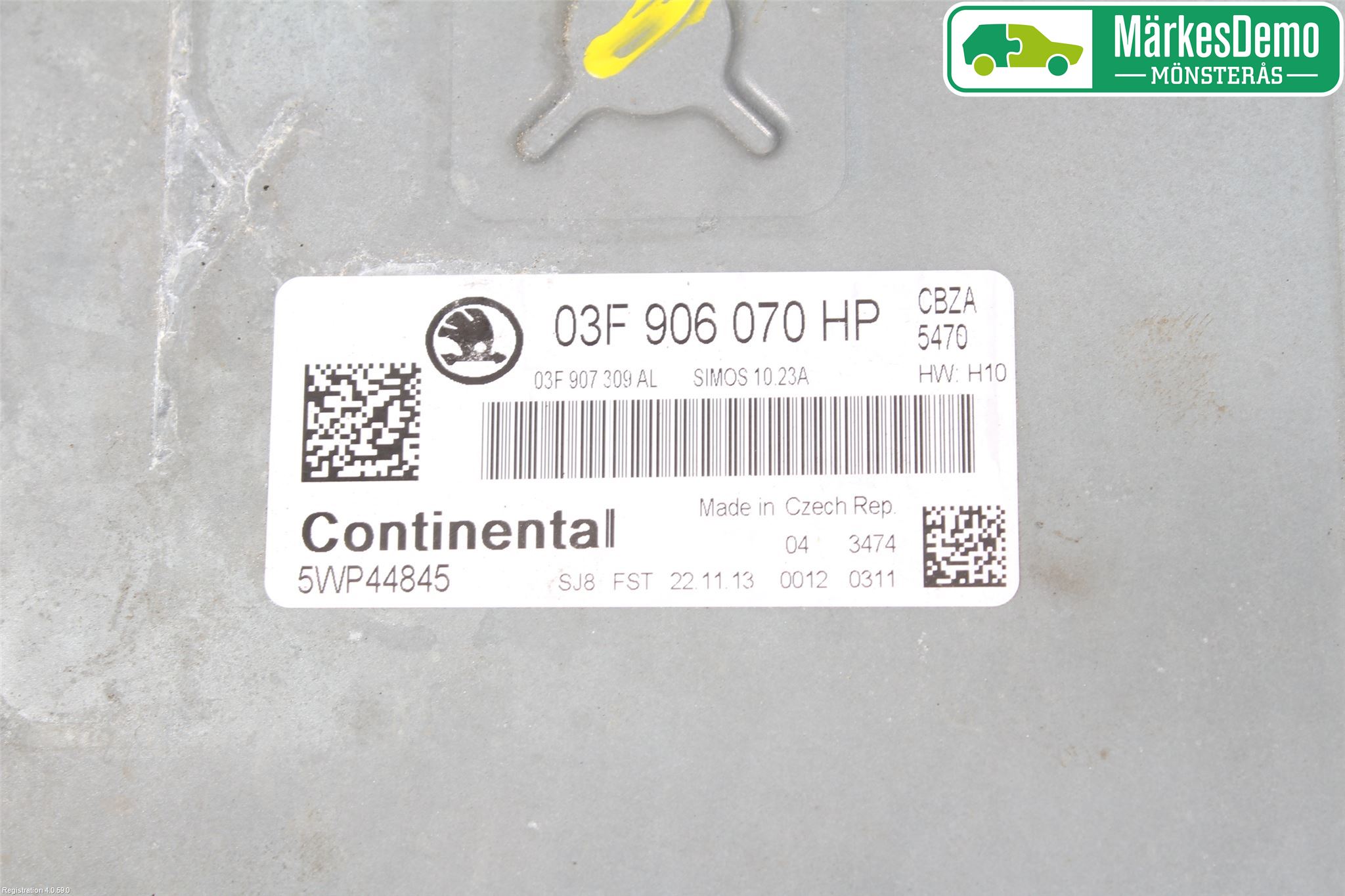 Skoda FABIA 07-14 Styrenhet Insprut Bensin