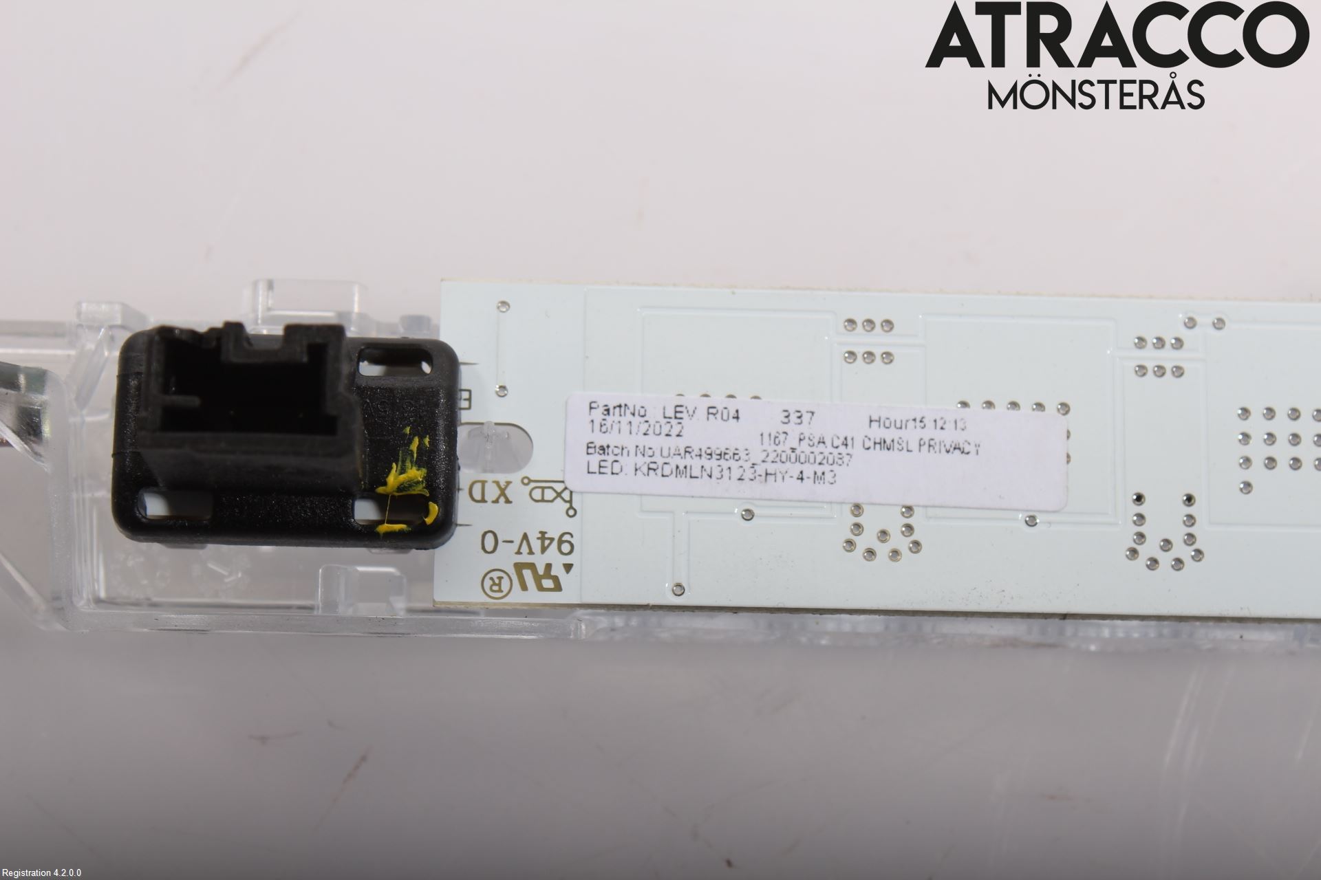 Citroen C4/E-C4 C4X/E-C4X III 21- Bromsljus Bakruta