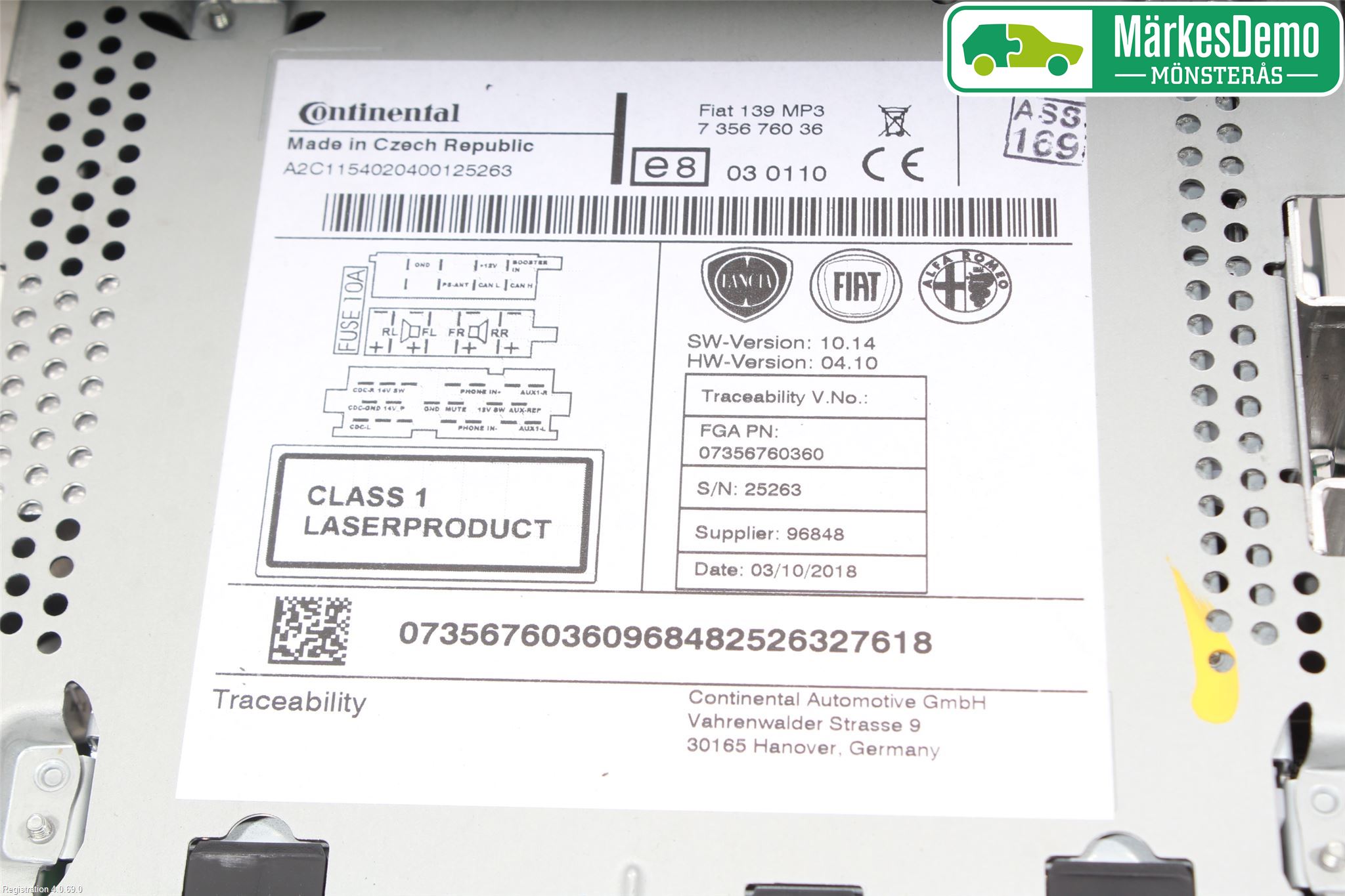 Fiat PANDA 12- Radio