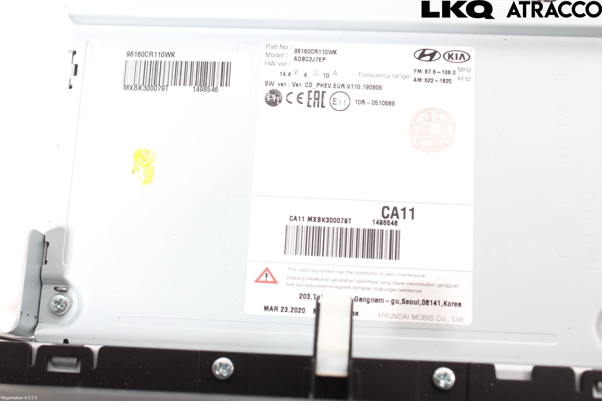 Kia CEED/CEED SW 19- Multifunktionsdisplay