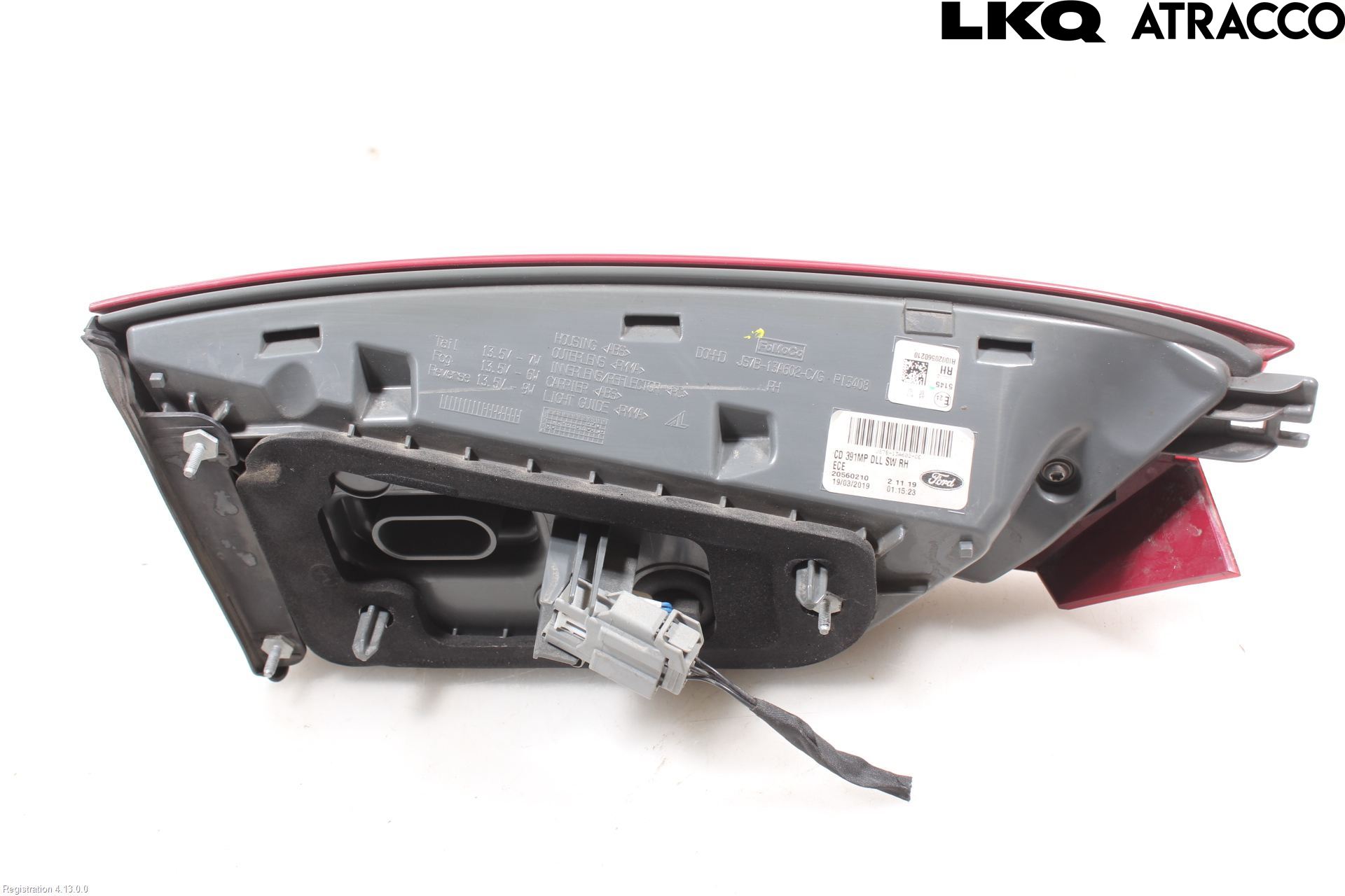Ford MONDEO 15-22 Bakljus Lucka Hö