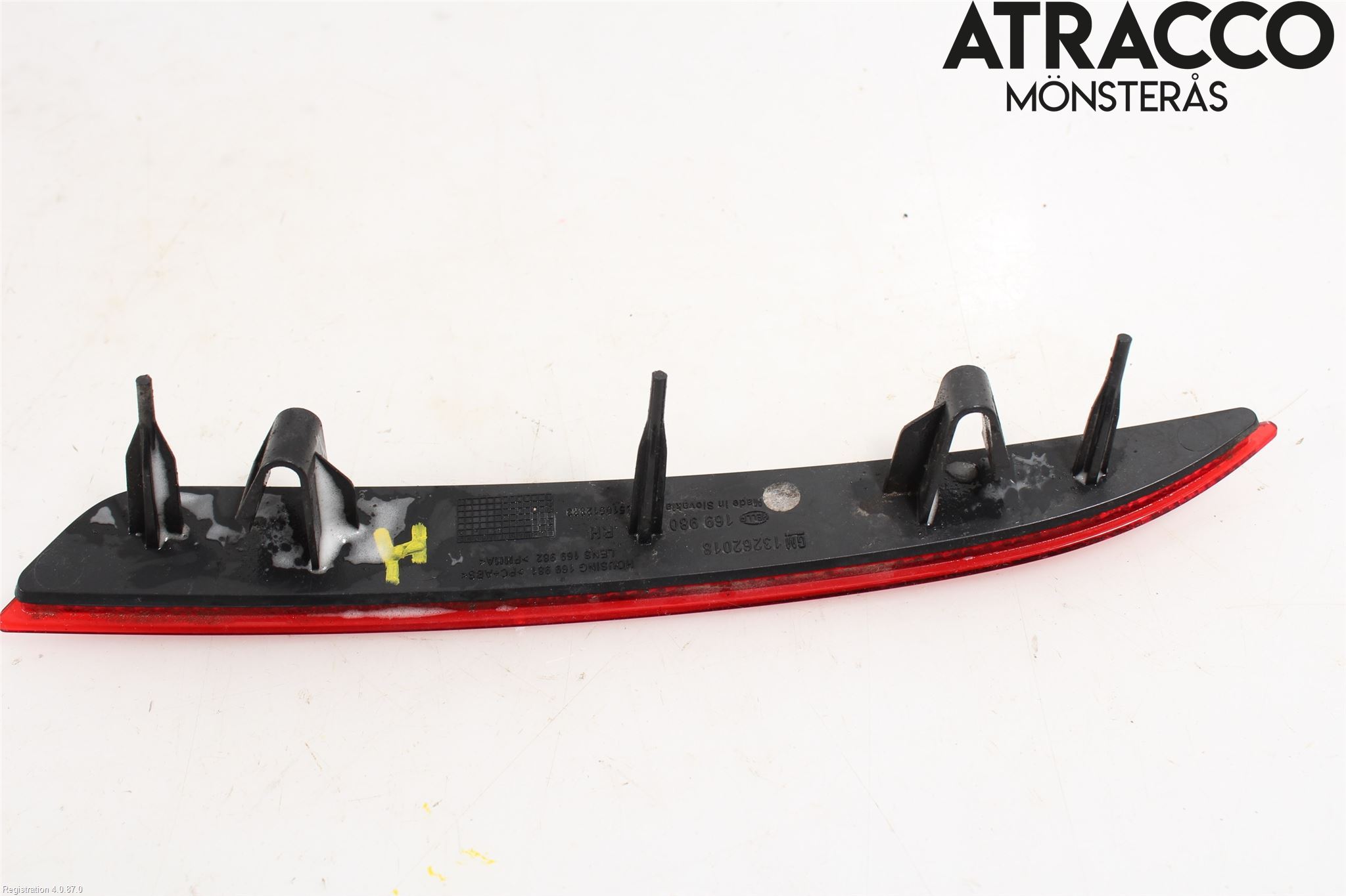 Opel ASTRA J 10-15 Dimljus/Reflex Bak