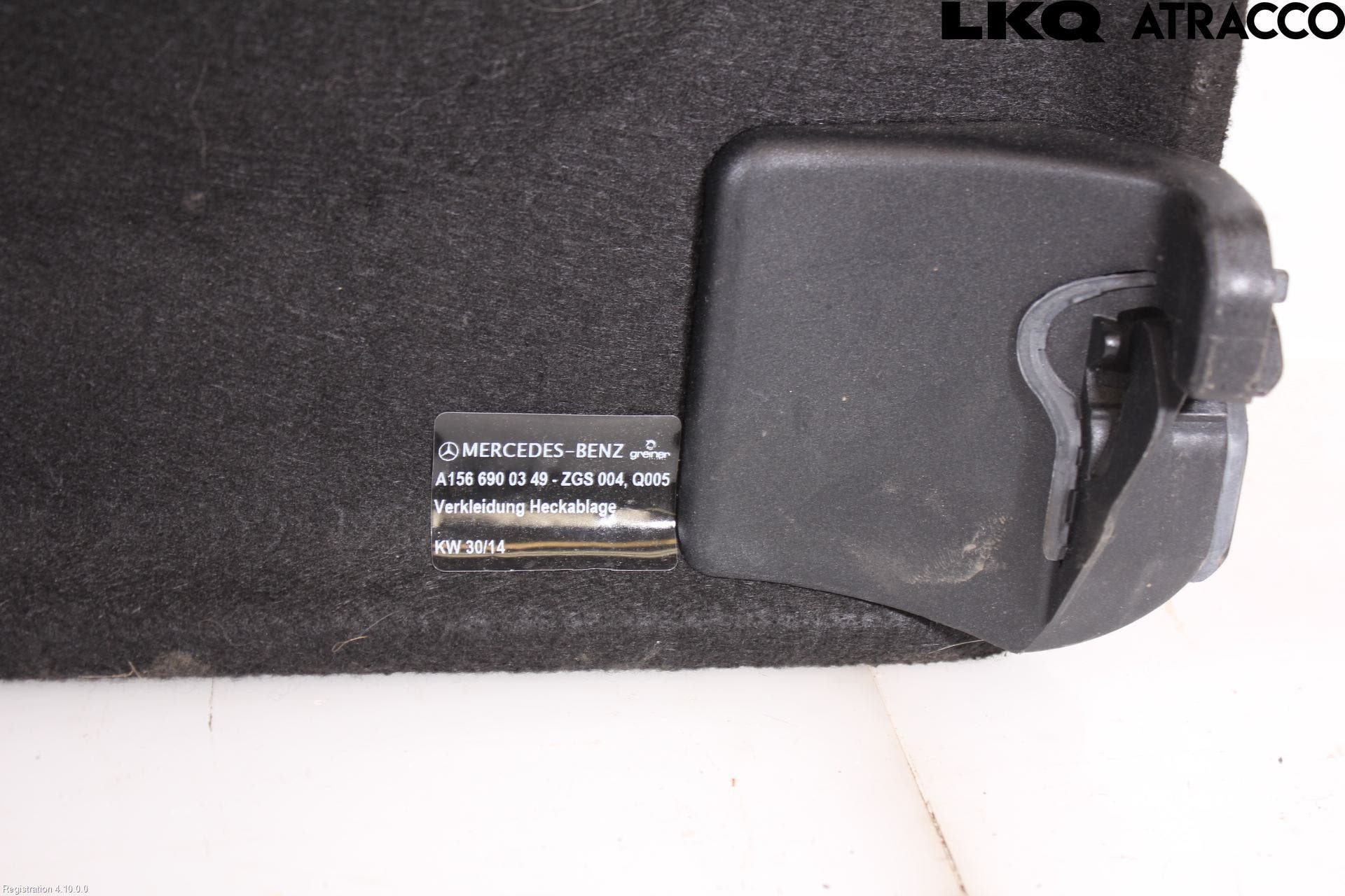 Mercedes-Benz MB GLA-KLASS (X156) 13-20 Hatthylla