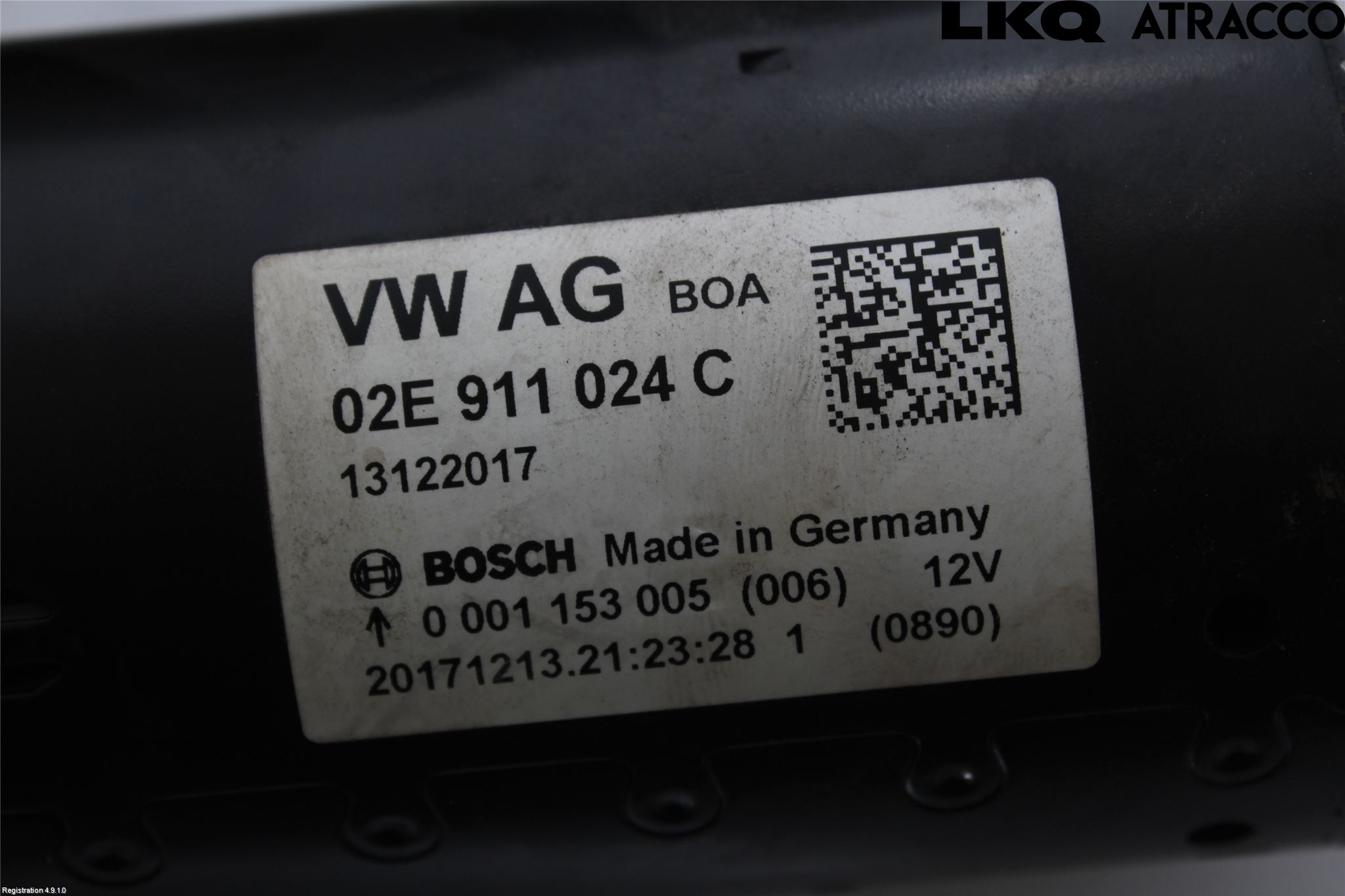Volkswagen VW CADDY 16-20 Startmotor Diesel