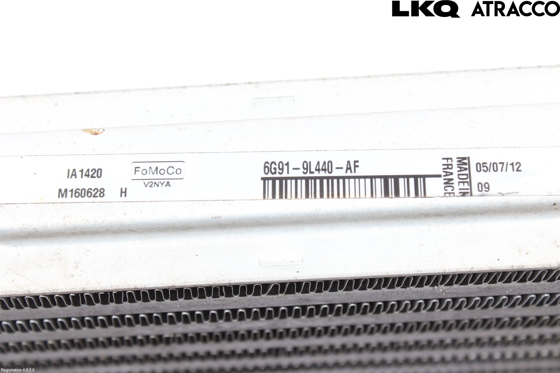 Ford S-MAX 06-15 Laddluft-Intercooler Kyl