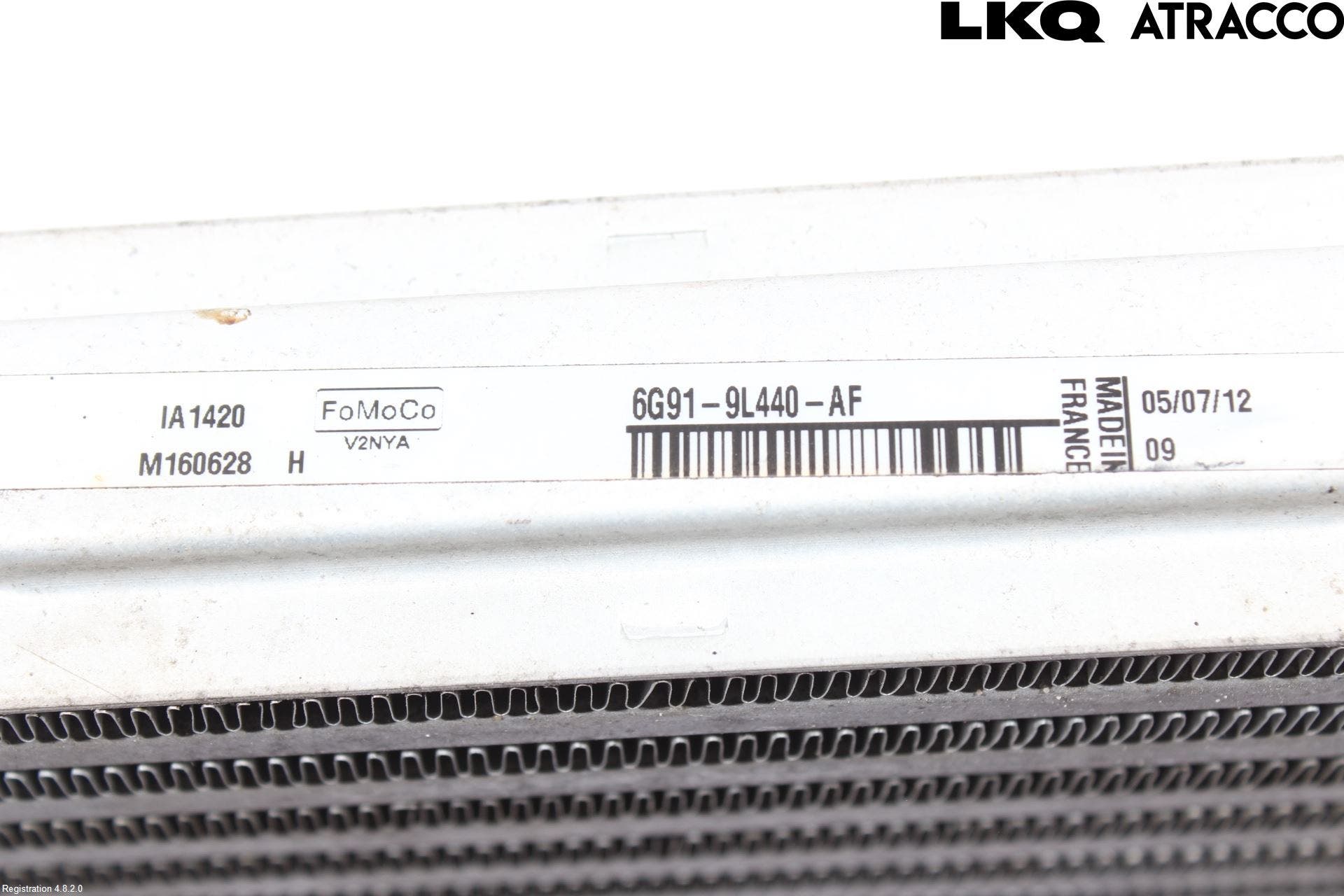 Ford S-MAX 06-15 Laddluft-Intercooler Kyl